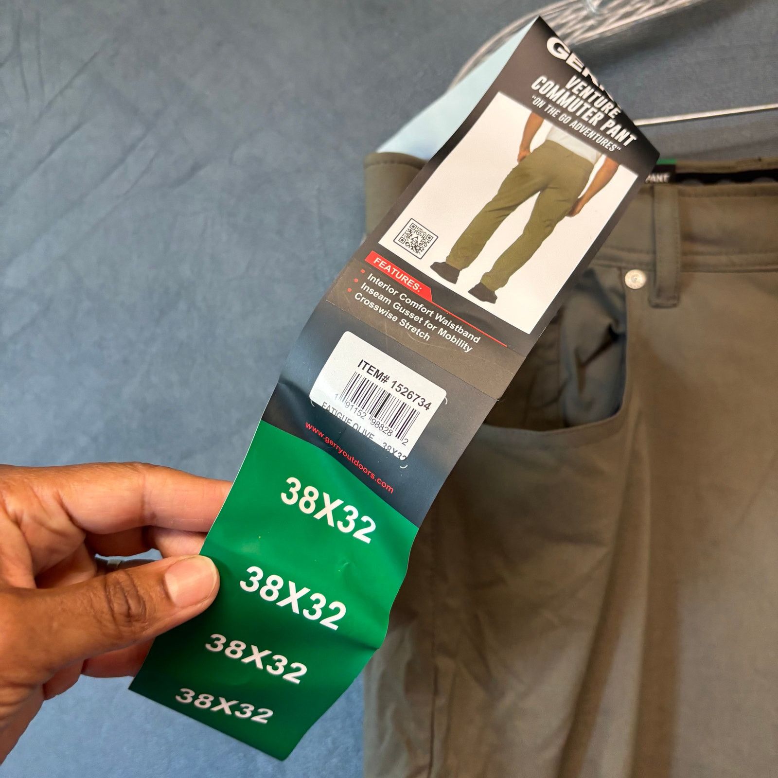 Other Gerry Venture Commuter Pant 38x32 Outdoors Performance Size US 38 / EU 54 - 7 Thumbnail