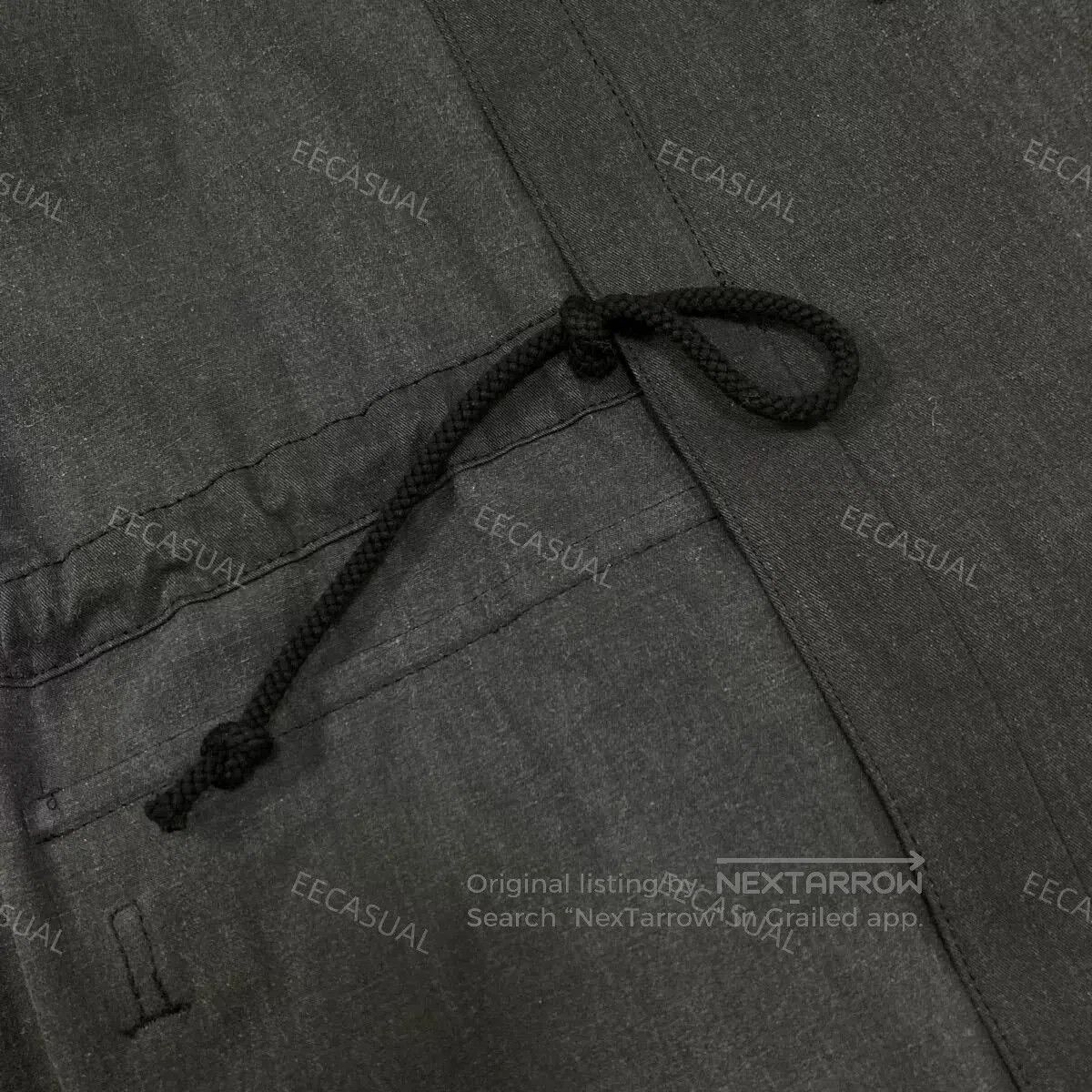 Y's Yohji Yamamoto Gray Denim Jacket. Size US M / EU 48-50 / 2 - 6 Thumbnail