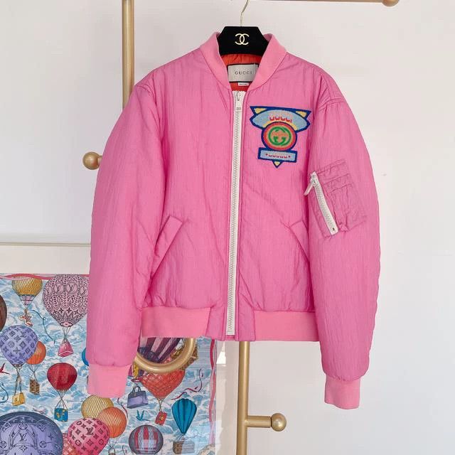 Gucci Gucci Pink cotton coat Size S / US 4 / IT 40 - 1 Thumbnail