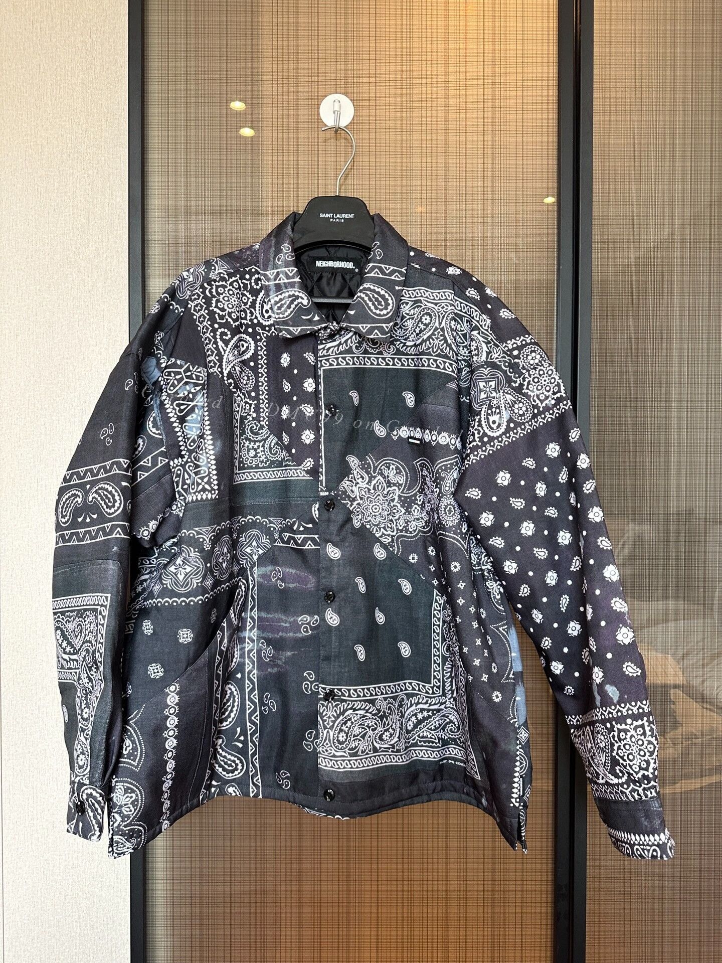 Neighborhood NEIGHBORHOOD Bandana Chopped Cotton Jacket Size US XL / EU 56 / 4 - 1 Thumbnail