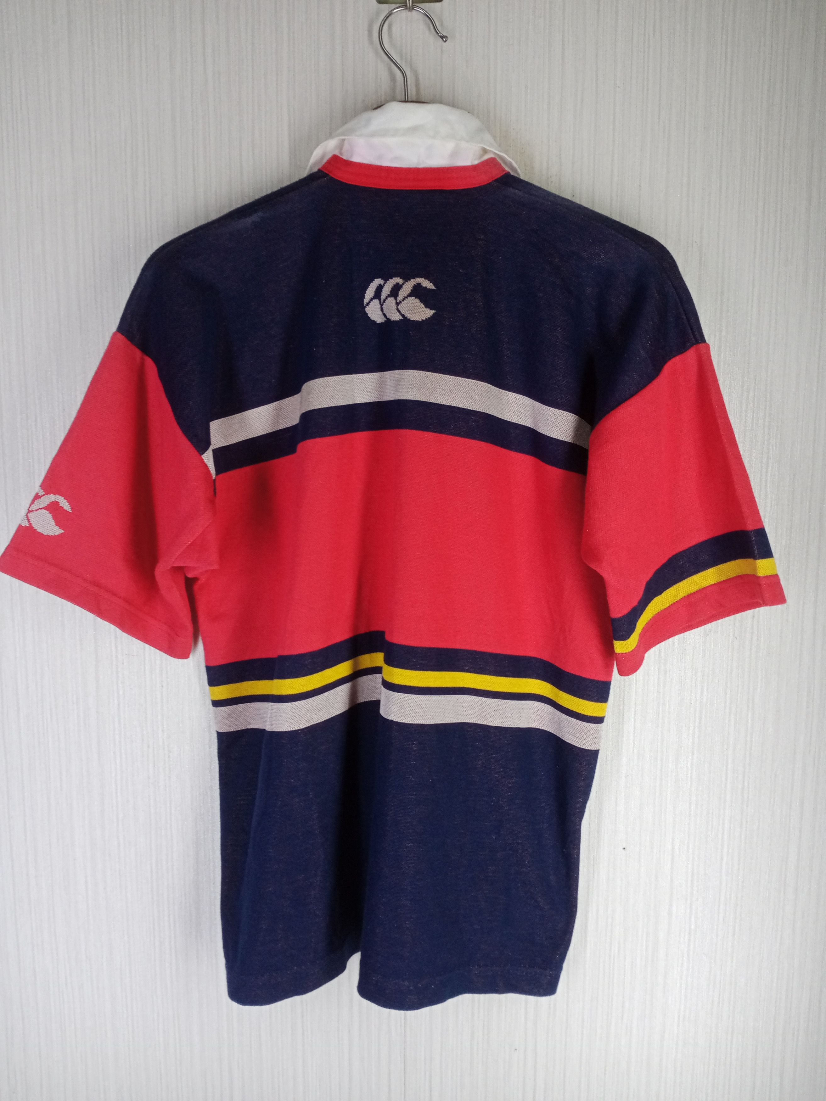 Canterbury of New Zealand Vintage Canterbury Of New Zealand Temex Rugby Polo Shirt Size US S / EU 44-46 / 1 - 4 Thumbnail