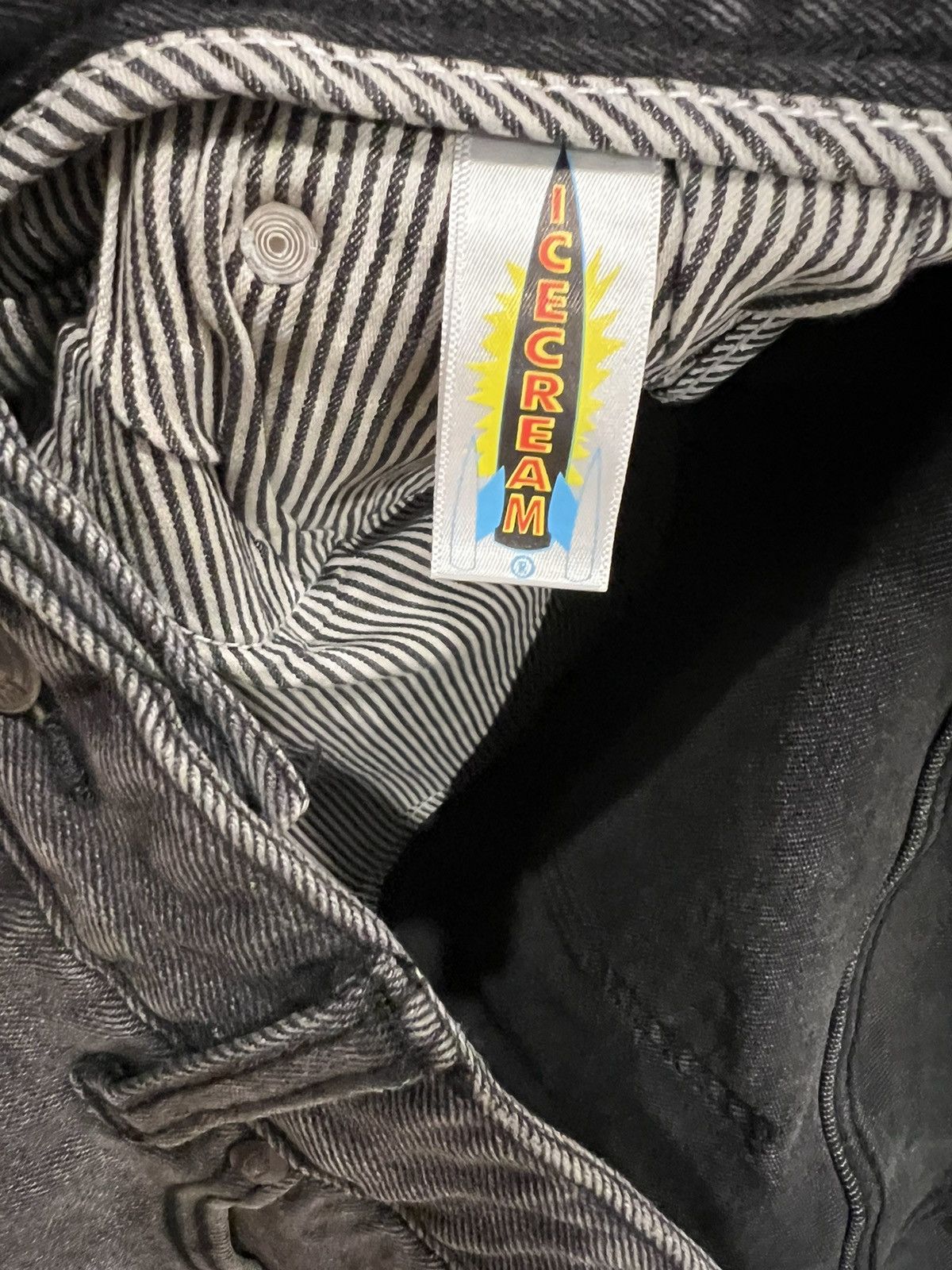 Icecream Icecream x Billionaire Boys Club Jeans Black Size 38/32 Size US 38 / EU 54 - 8 Thumbnail