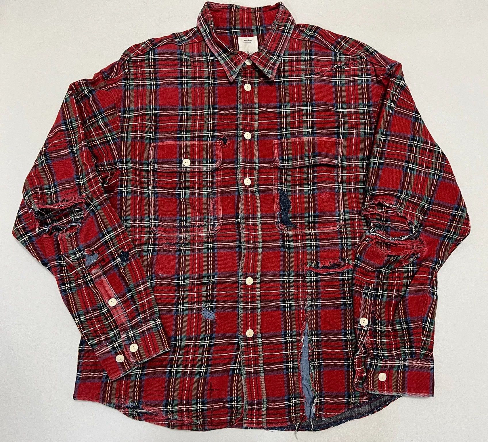 Visvim VISVIM 20AW LUMBER CHECK L/S CRASH Size US S / EU 44-46 / 1 - 1 Thumbnail
