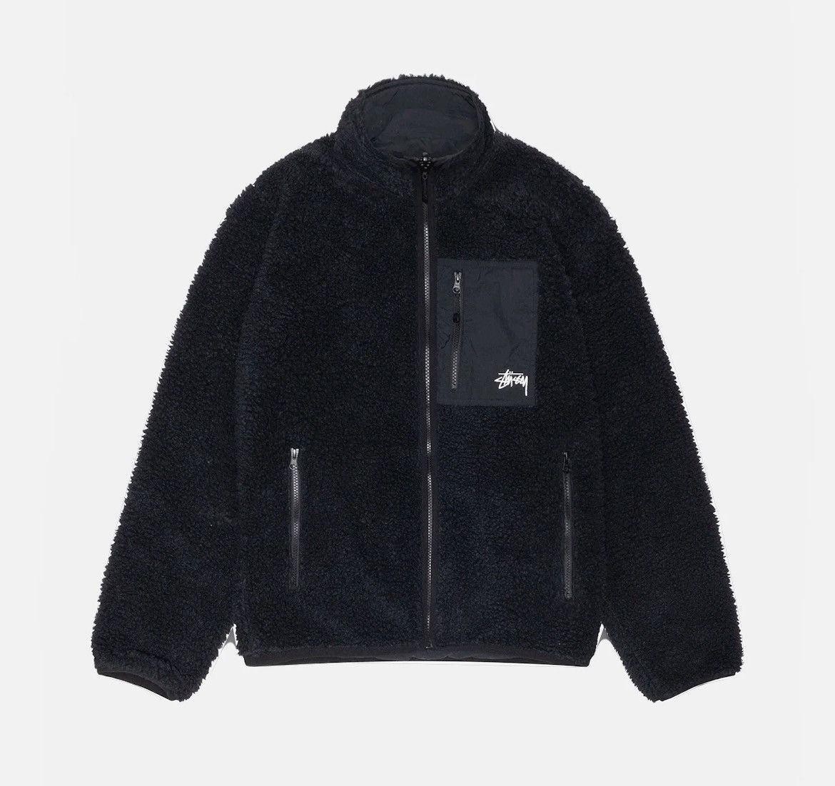 Stussy Sherpa Reversible Jacket Size US L / EU 52-54 / 3 - 1 Thumbnail