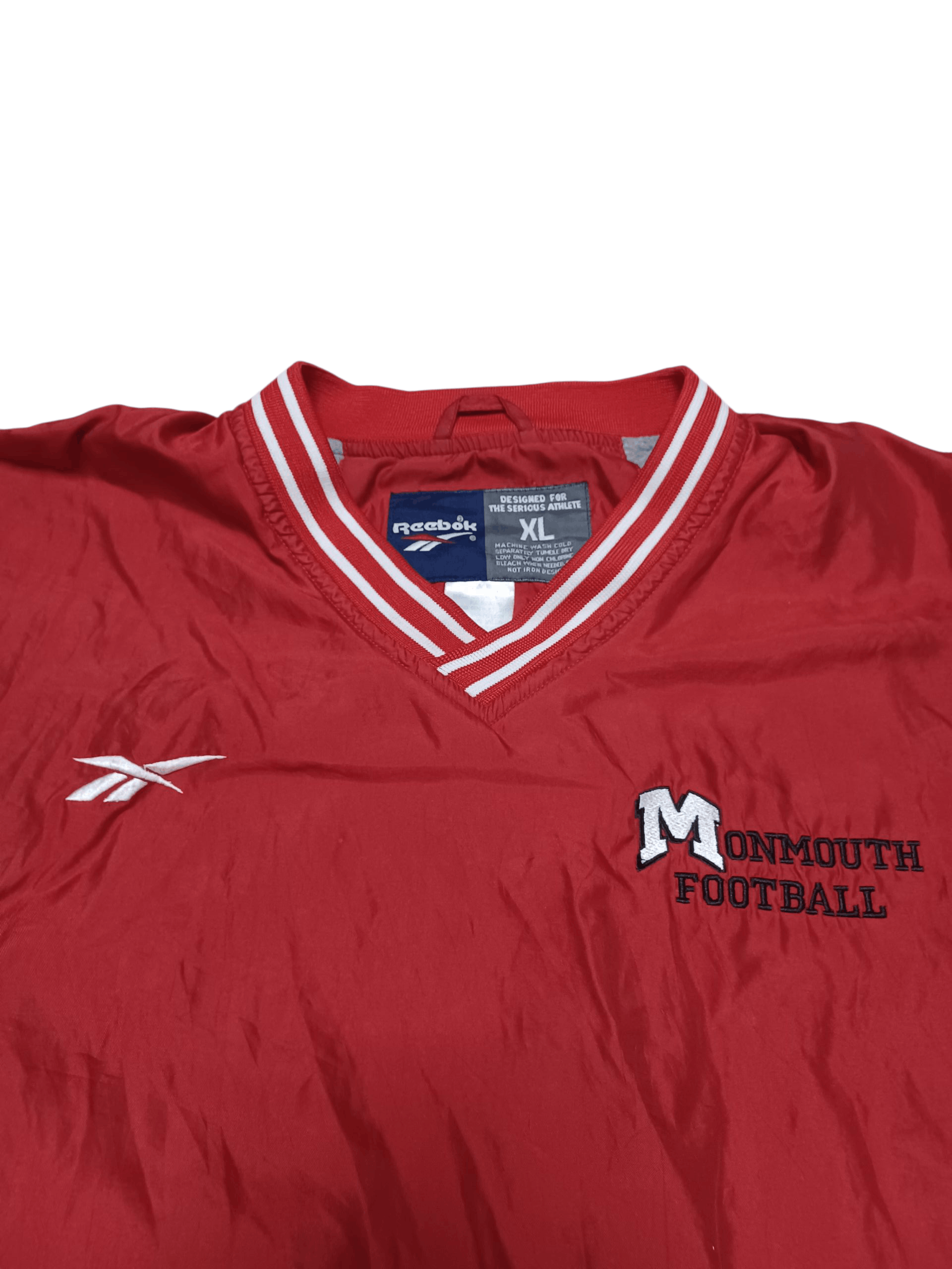 Reebok REEBOK VINTAGE MONMOUTH FOOTBALL NYLON SWEATSHIRT Size US XL / EU 56 / 4 - 2 Thumbnail