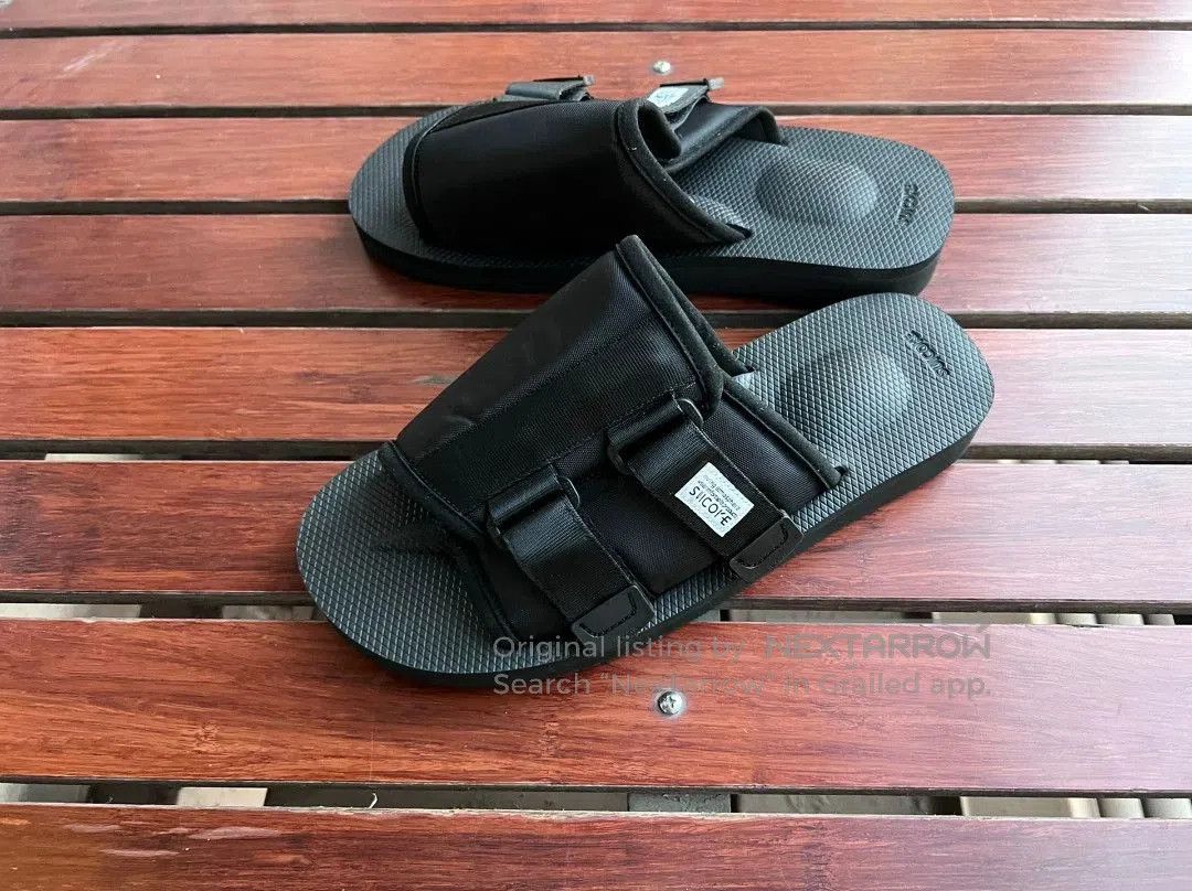 Suicoke Suicoke Kaw-Cab Black V-Sole Slippers US8. Size US 8 / EU 41 - 4 Thumbnail