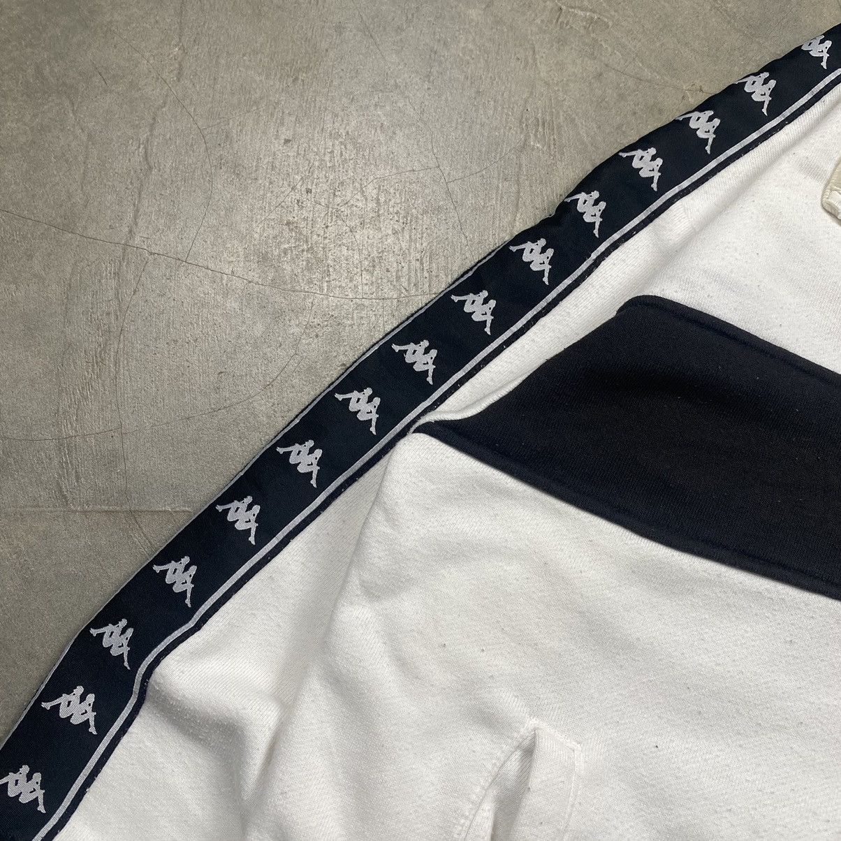 Kappa × Vintage y2k Kappa Sidetape Zipped Up Sweater Jacket Size US S / EU 44-46 / 1 - 5 Thumbnail