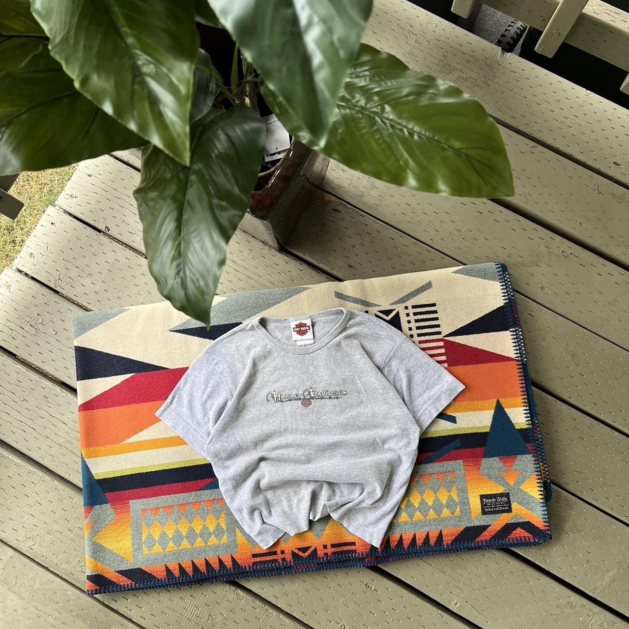 Harley Davidson Harley Davidson Baby Tee T Shirt Size Large gray Size L / US 10 / IT 46 - 3 Thumbnail