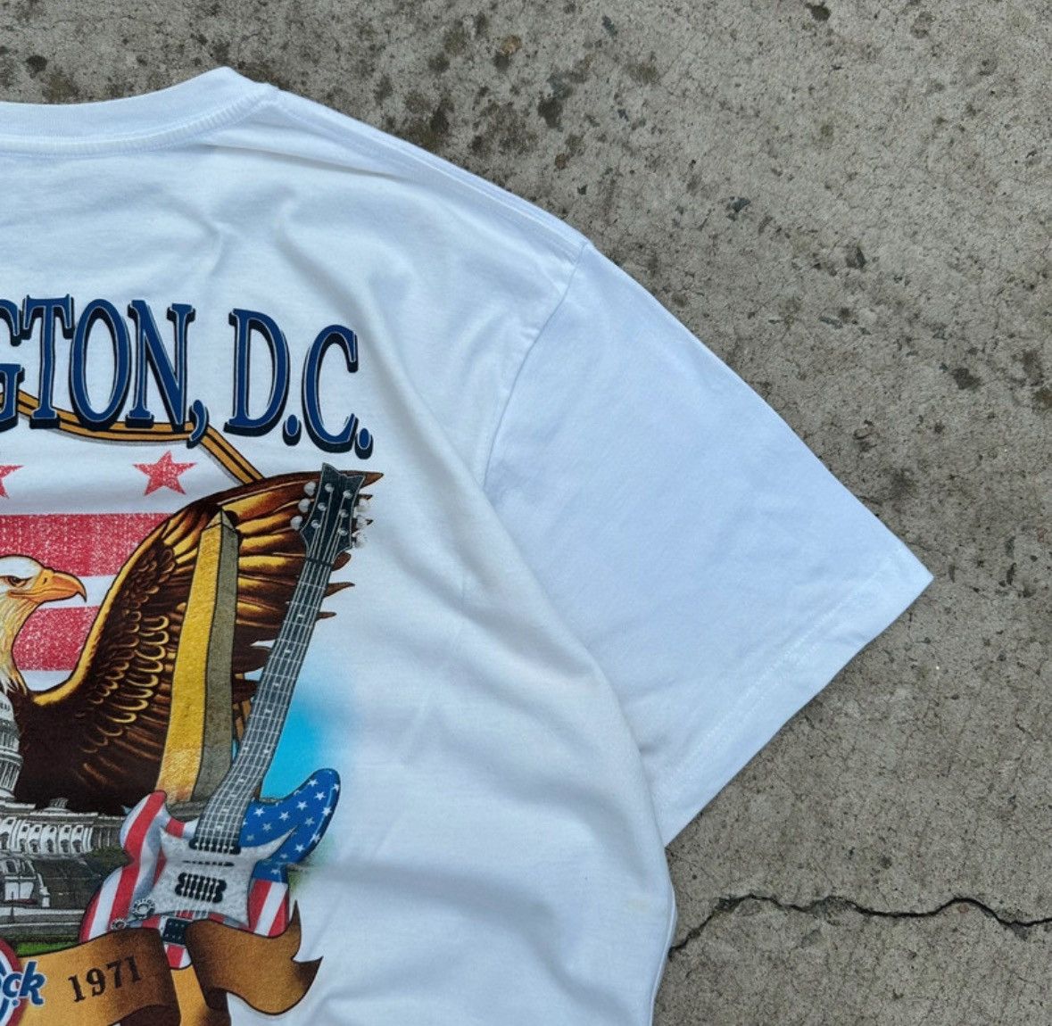 Hard Rock Cafe VTG Japanese Style Hard Rock Cafe Washington,D.C T-shirts Size US XL / EU 56 / 4 - 4 Thumbnail