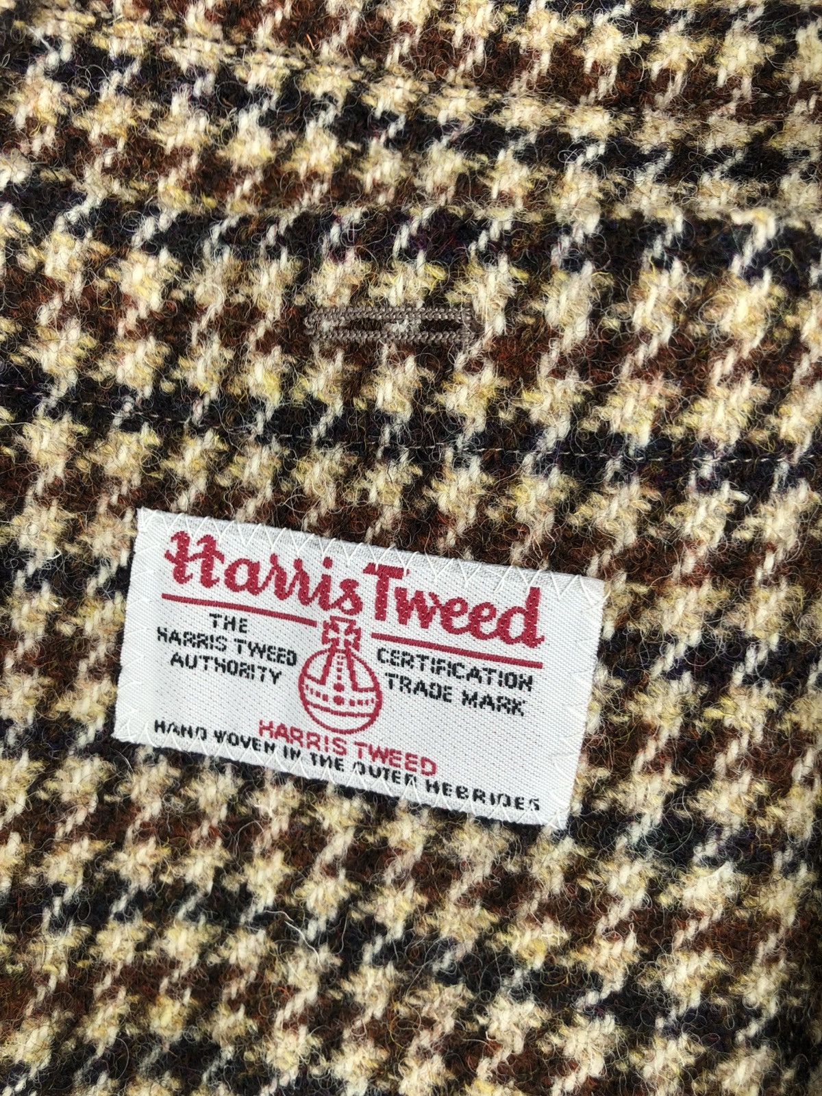 Harris Tweed Harris Tweed Wool Blazer Coat Jacket Size 46S - 10 Thumbnail