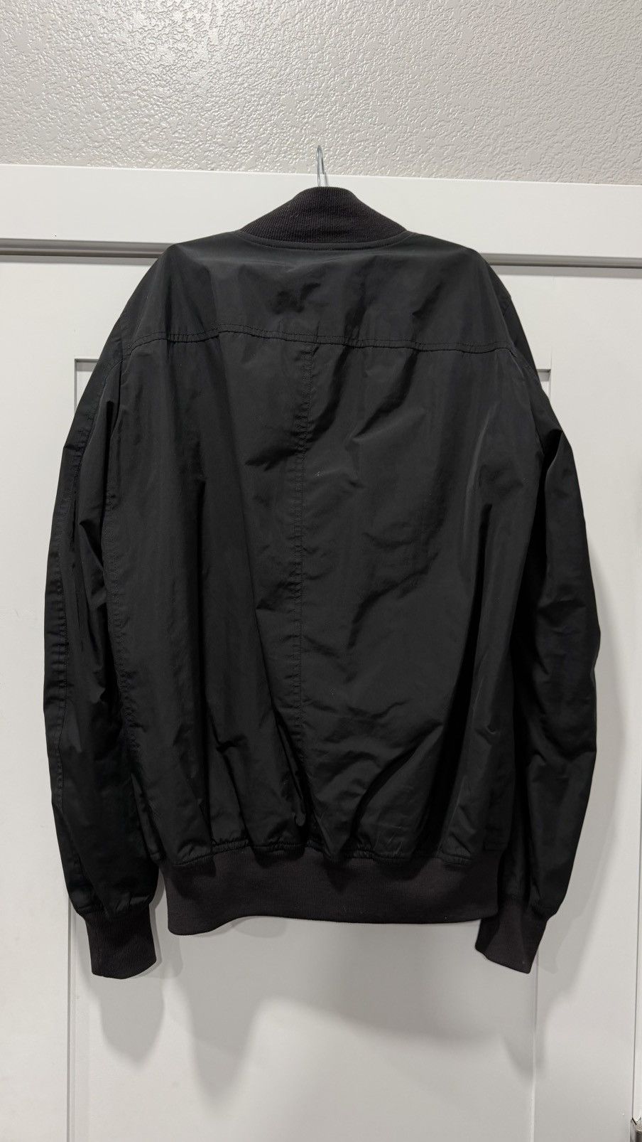 Rick Owens RICK OWENS BLACK MA-14 NYLON BOMBER JACKET Size US M / EU 48-50 / 2 - 7 Thumbnail