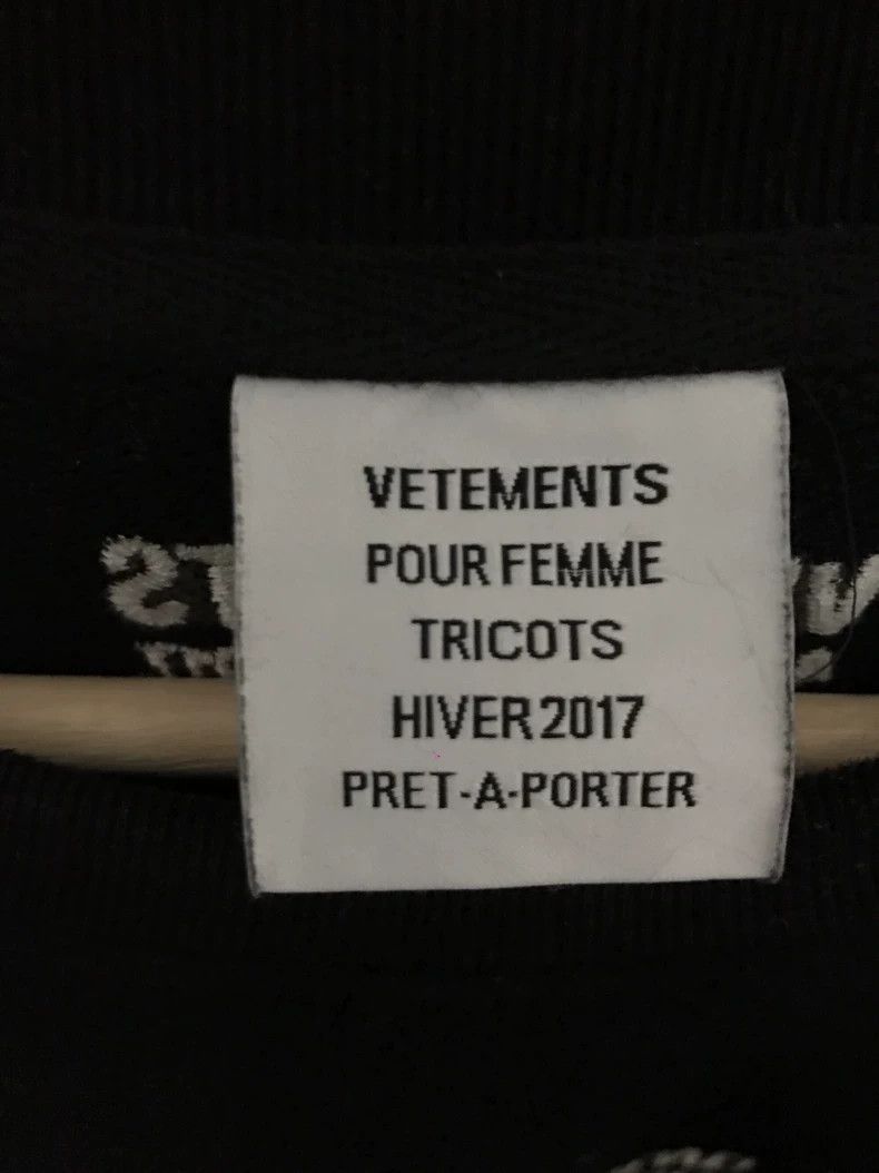 Vetements vetementsFall/Winter 16 GD Sweatshirt 2503-Nextarrow Size US S / EU 44-46 / 1 - 4 Thumbnail
