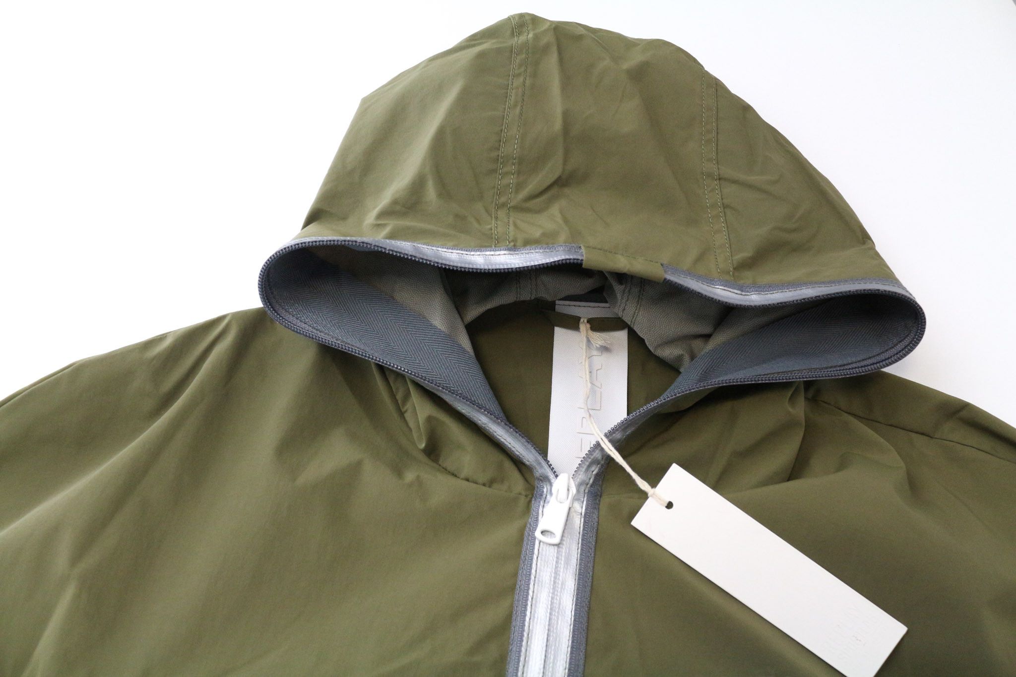Replay L Green Hooded Windbreaker Jacket 74679 Size US L / EU 52-54 / 3 - 3 Thumbnail