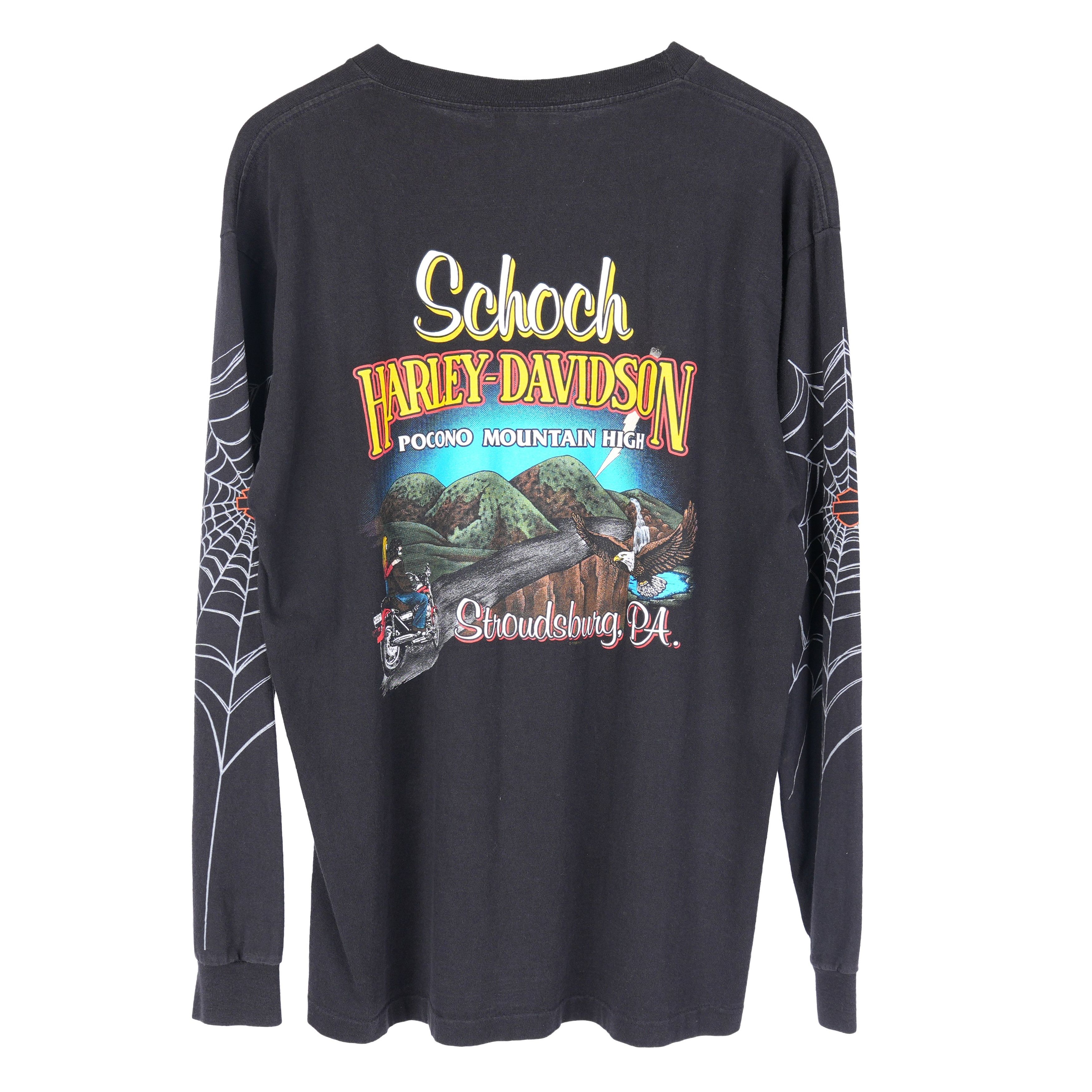 Vintage VINTAGE HARLEY DAVIDSON SPIDER LONG SLEEVE T-SHIRT Size US L / EU 52-54 / 3 - 2 Thumbnail