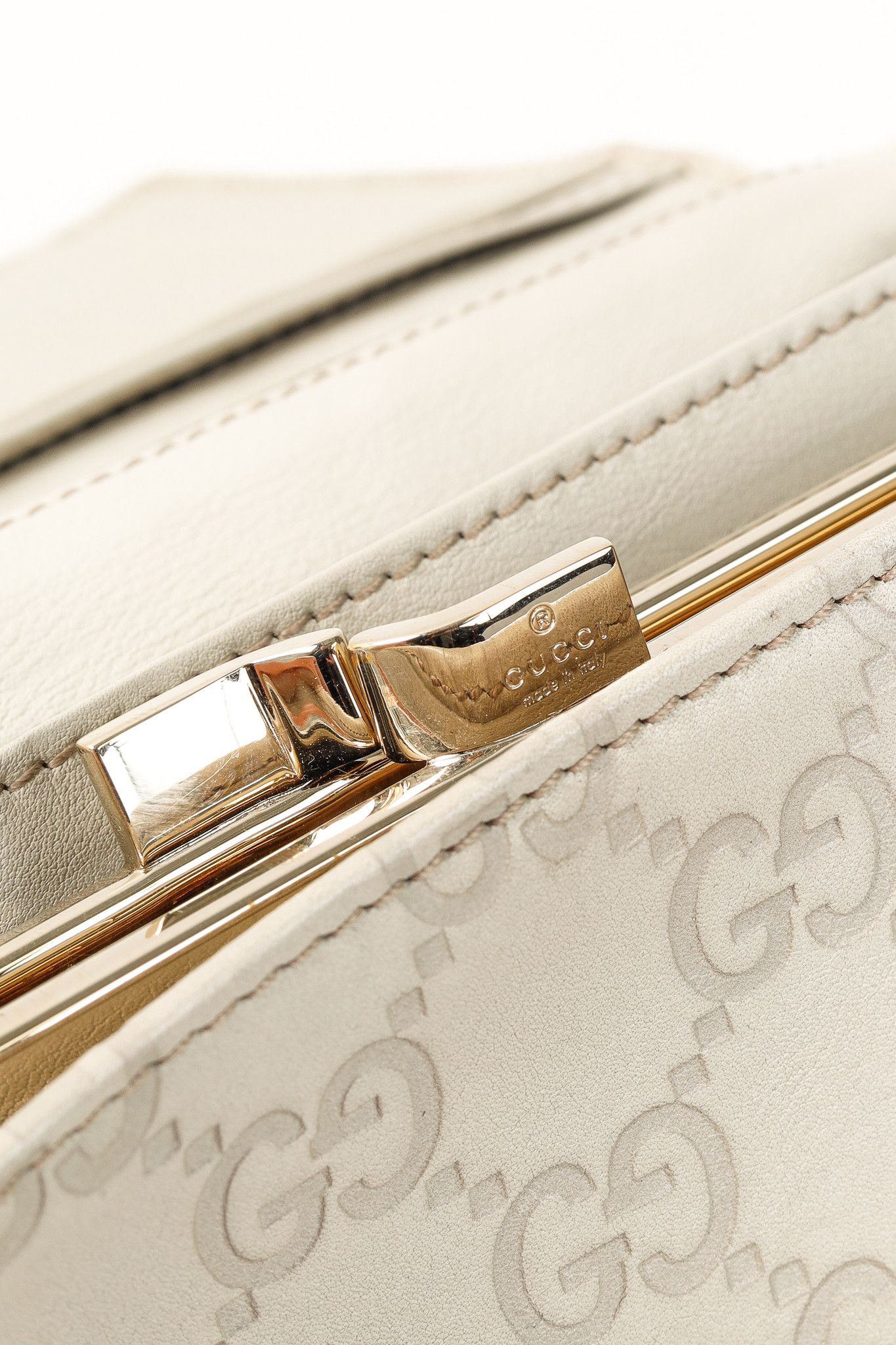 Gucci Gucci Guccissima Light Grey Leather Continental Long Wallet Size ONE SIZE - 11 Thumbnail