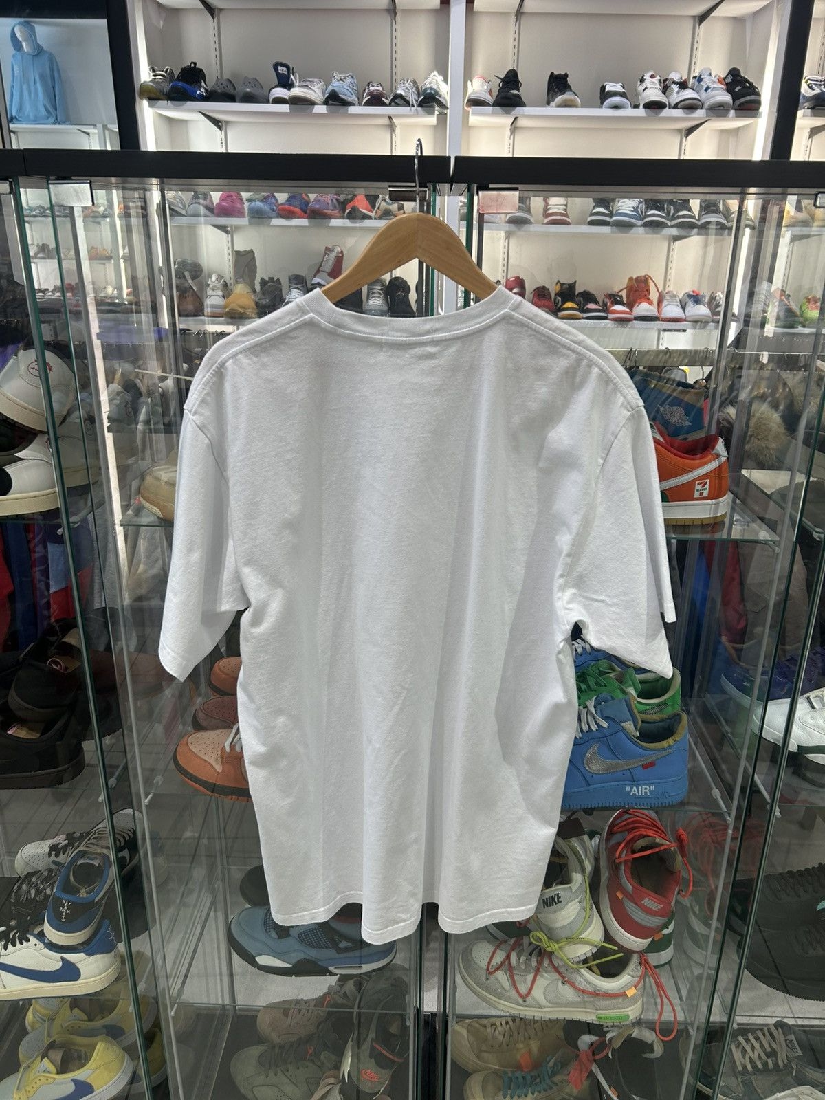 Bape Bape grafiti pattern tee white Size US XXL / EU 58 / 5 - 4 Thumbnail