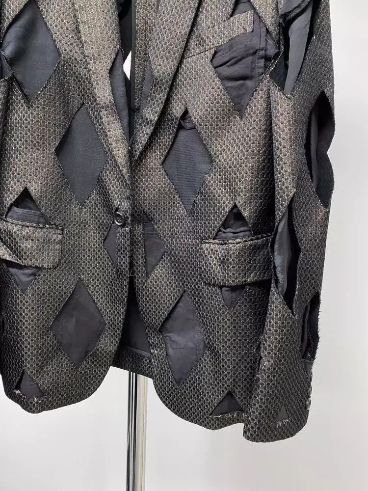 Comme des Garcons Comme Des Garcons Homme Plus Hollow Cut Blazer Size US M / EU 48-50 / 2 - 6 Thumbnail