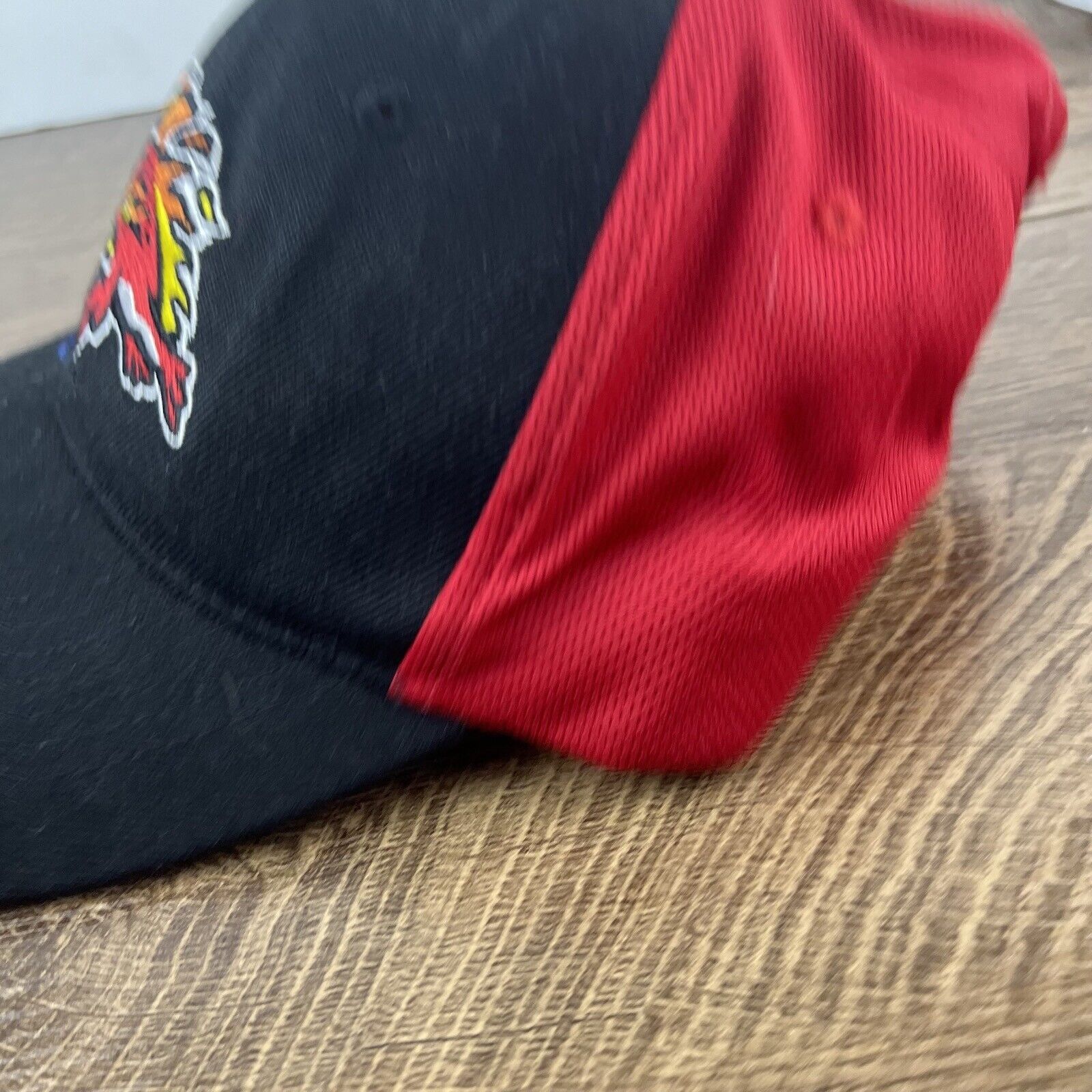Other Fire Frogs Hat Florida Firefrogs Adjustable Hat Black Hat Ad Size ONE SIZE - 7 Thumbnail