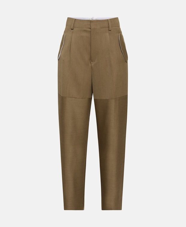 Victoria Beckham Wool trousers Size 27" / US 4 / IT 40 - 1 Thumbnail