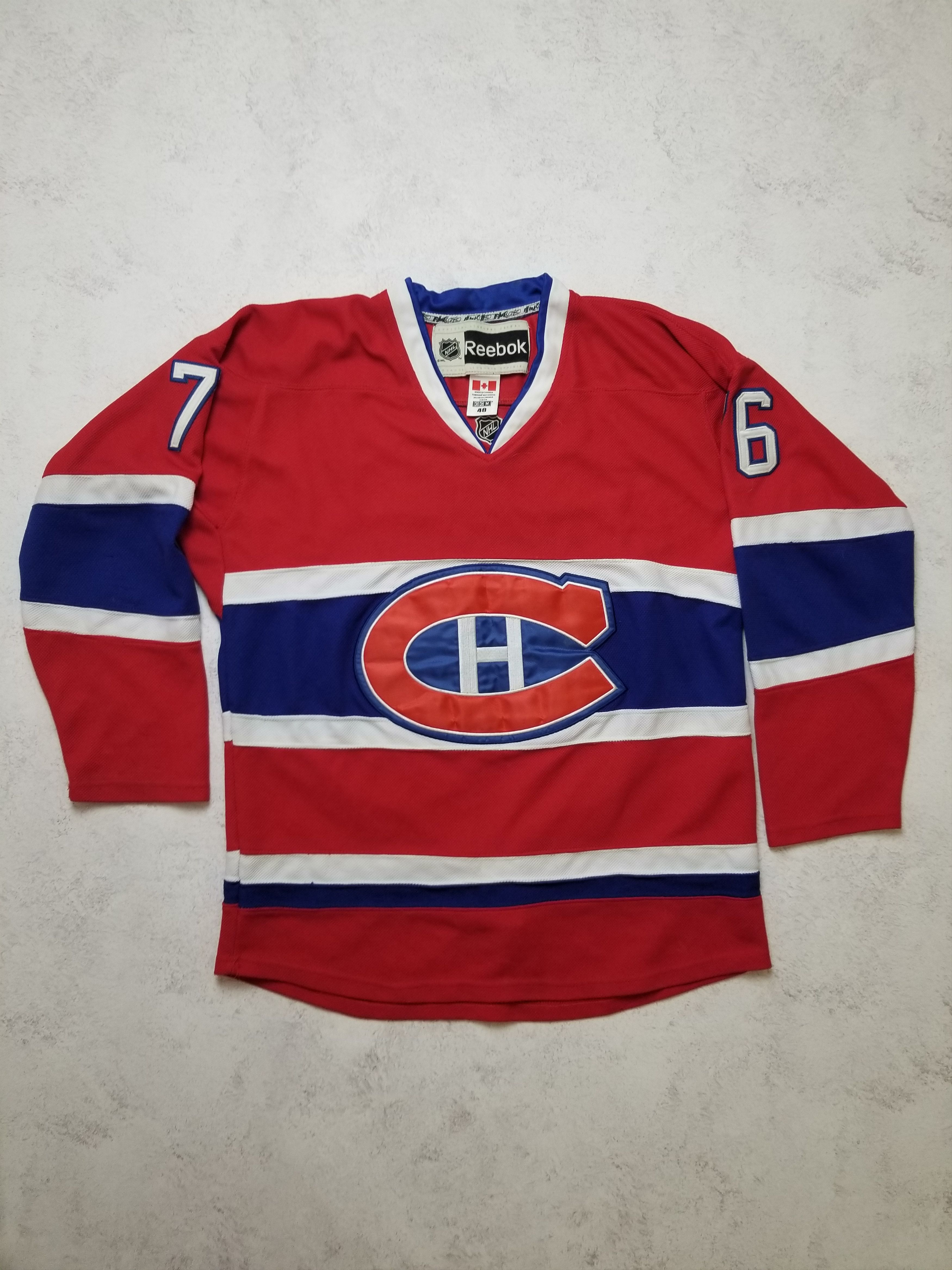 Reebok Montreal Canadiens Red #76 Subban NHL Hockey Size US M / EU 48-50 / 2 - 1 Thumbnail