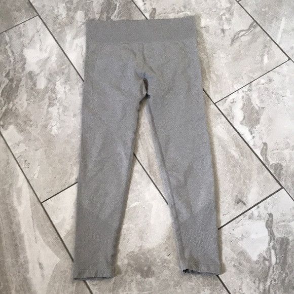 Lululemon WOMEN Grey Seamless Float Yoga Fitness Pants | L Size 38" / US 16 / IT 52 - 8 Thumbnail