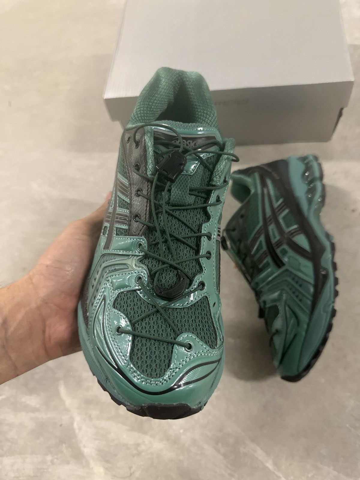 Asics ASICS Gel-Kayano 14 “Posy Green/Bottle Green” – Size US 7.5 Size US 7.5 / EU 40-41 - 9 Thumbnail