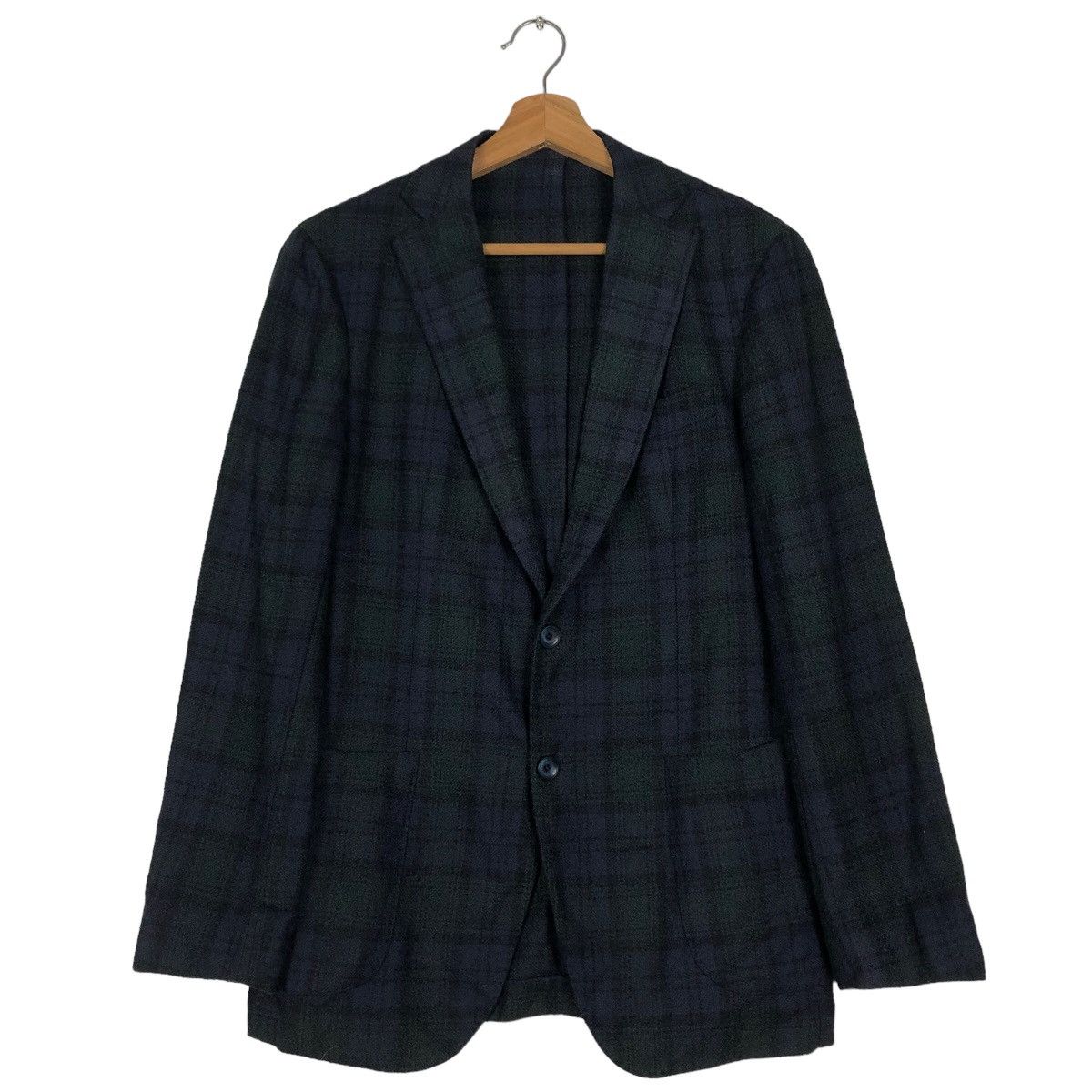 Issey Miyake 🔥Vintage Furgato Per Ships Japan Chore Jacket Tartan Design Size US M / EU 48-50 / 2 - 1 Thumbnail