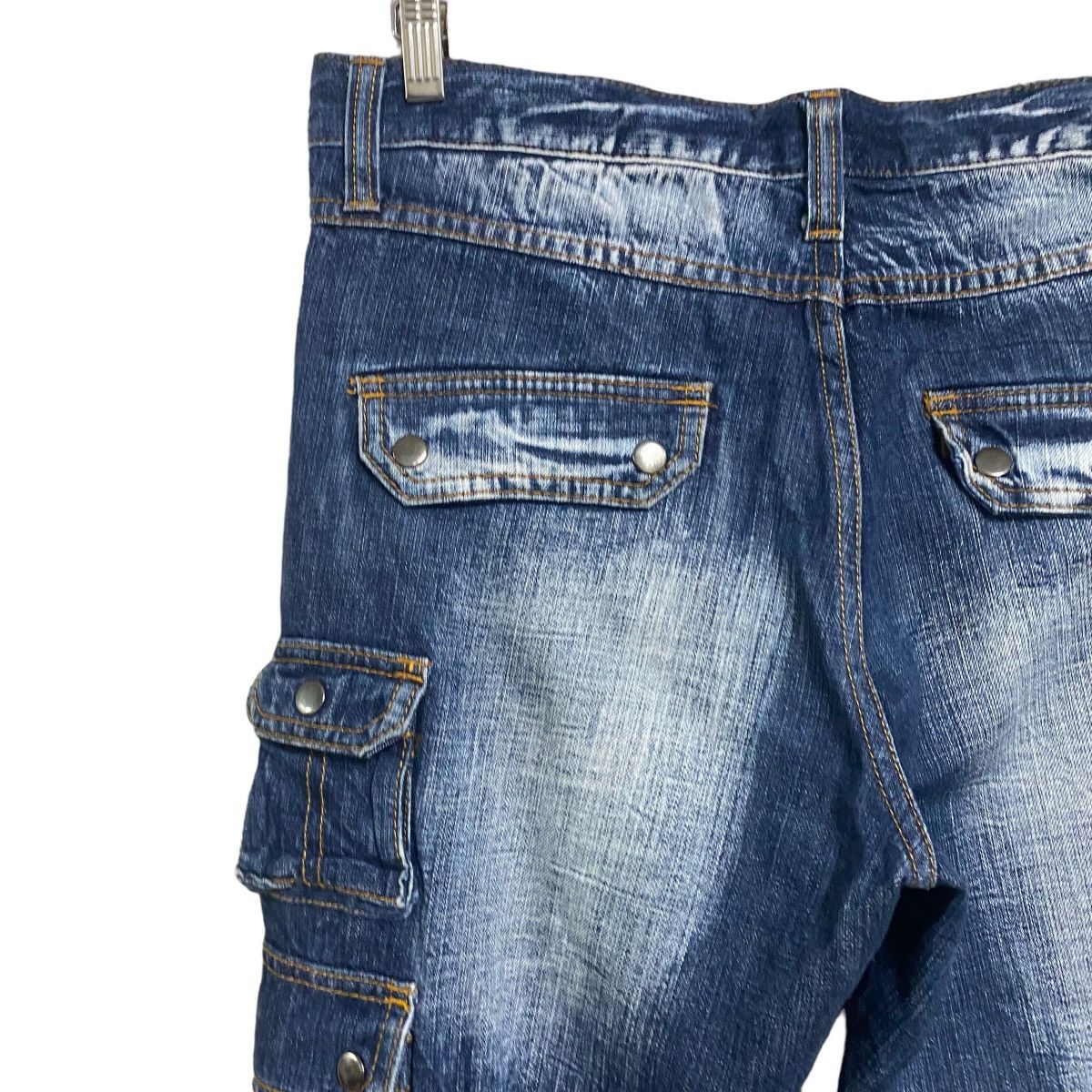 Japanese Brand Japanese Brand Vomanie Denim Cargo Pants Size US 34 / EU 50 - 15 Thumbnail