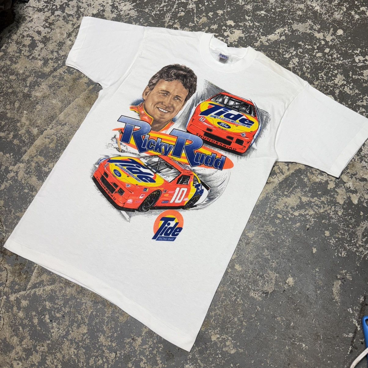 NASCAR Vintage Ricky Rudd Tide Racing Nascar 90s Tshirt Size US L / EU 52-54 / 3 - 2 Thumbnail