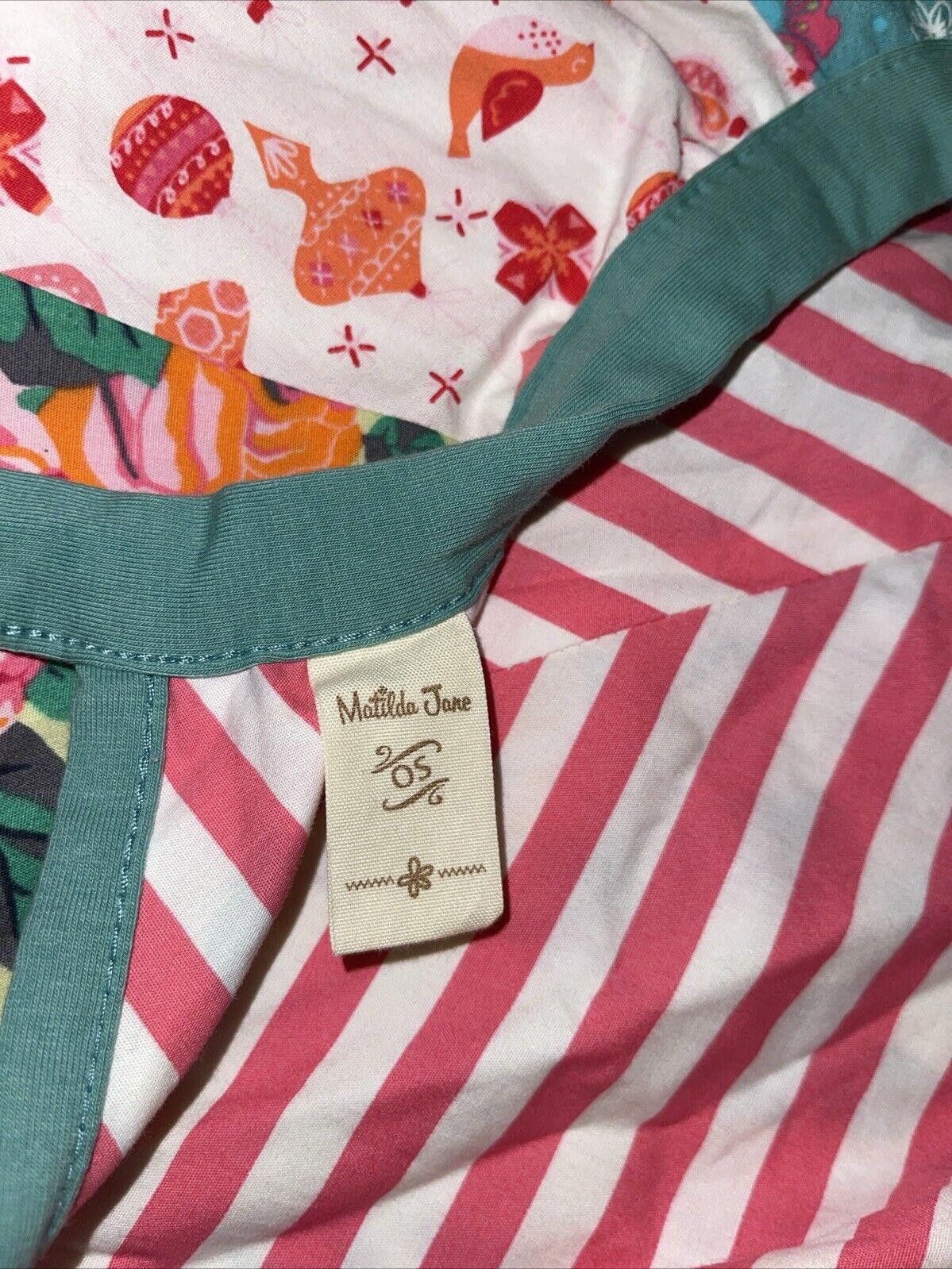 Designer VTG MATILDA JANE CHRISTMAS TABLE TREE SKIRT PLAID Size ONE SIZE - 2 Thumbnail