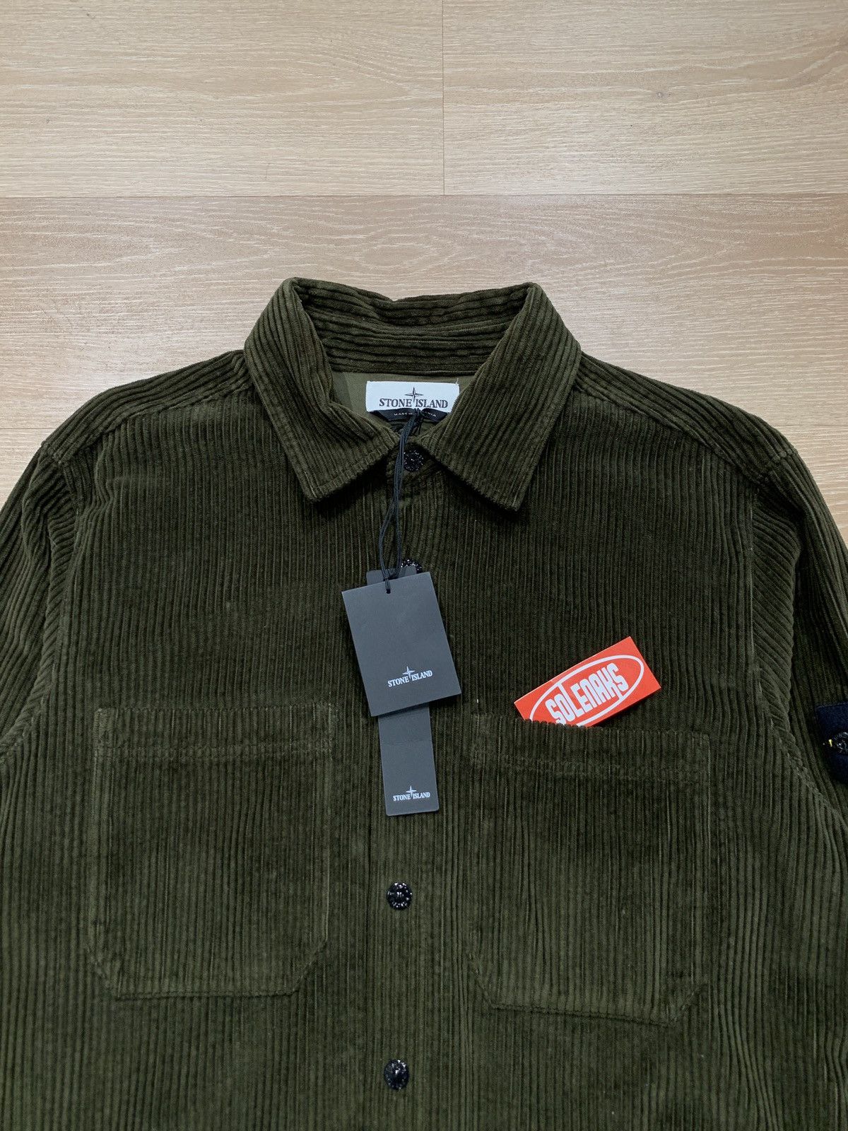 Stone Island Stone island corduroy overshirt brand new Size US M / EU 48-50 / 2 - 2 Thumbnail