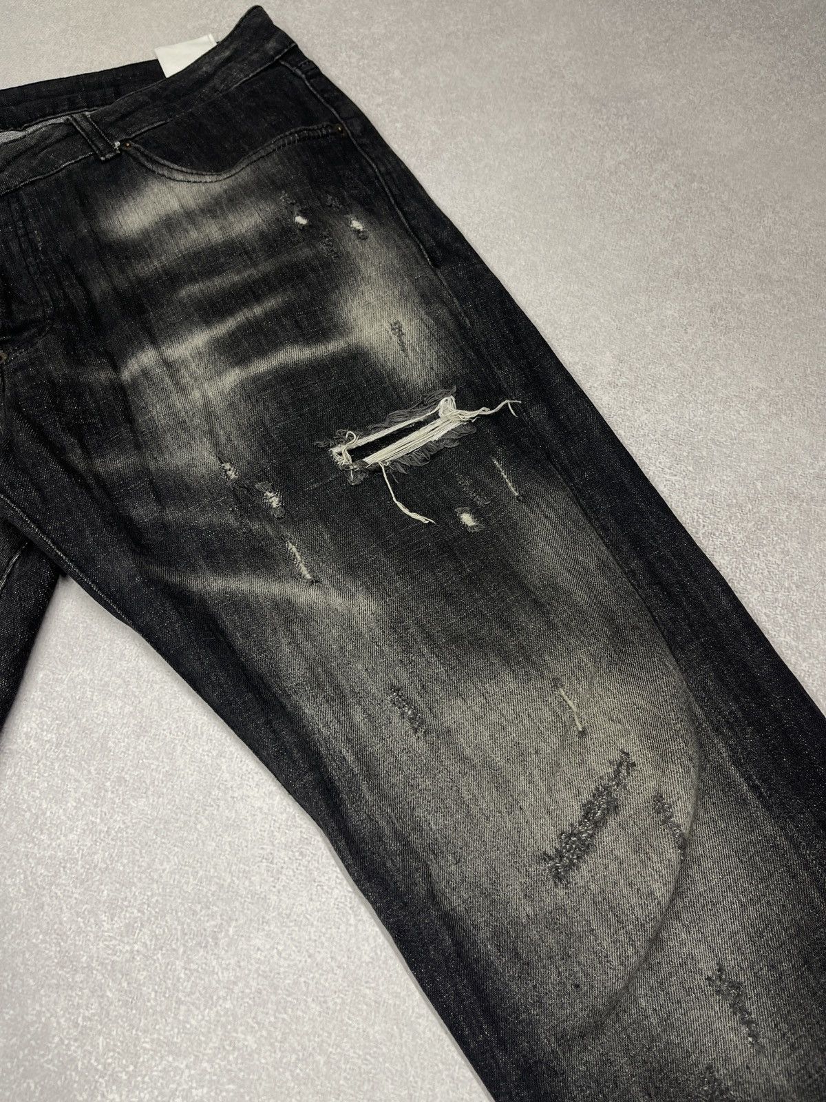 Dsquared2 Dsquared2 Cool Guy Faded Ripped Denim Jeans Black Size US 36 / EU 52 - 6 Thumbnail