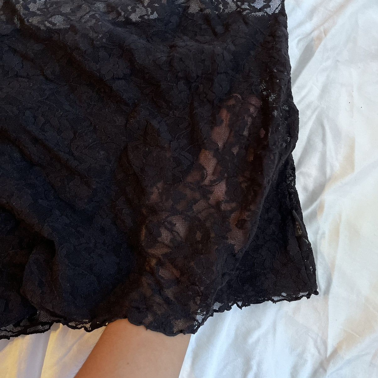 DKNY Black lace tank top Size S / US 4 / IT 40 - 4 Thumbnail