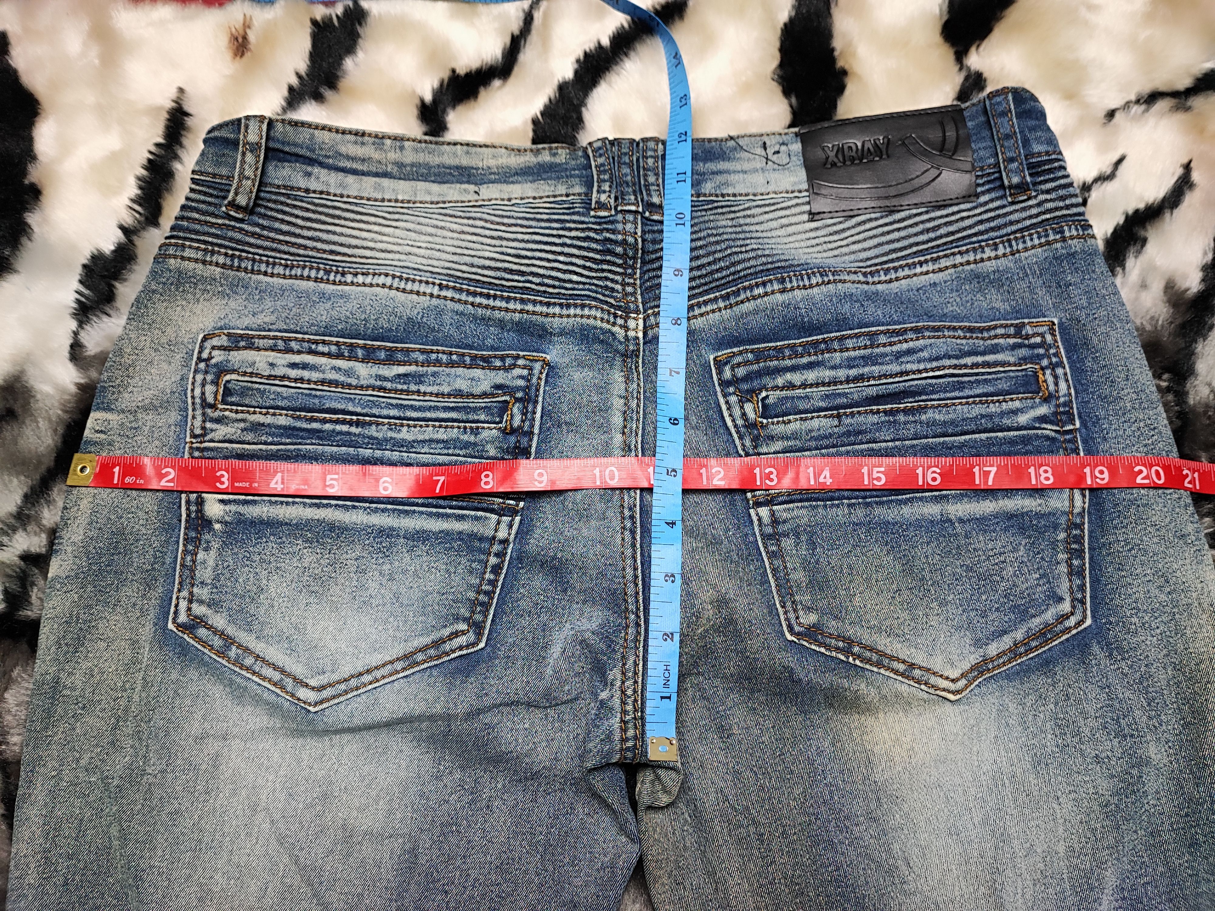 Kapital × Xray Footwear DOUBLE KNEE RIDE JEANS by X Ray Size US 34 / EU 50 - 12 Thumbnail