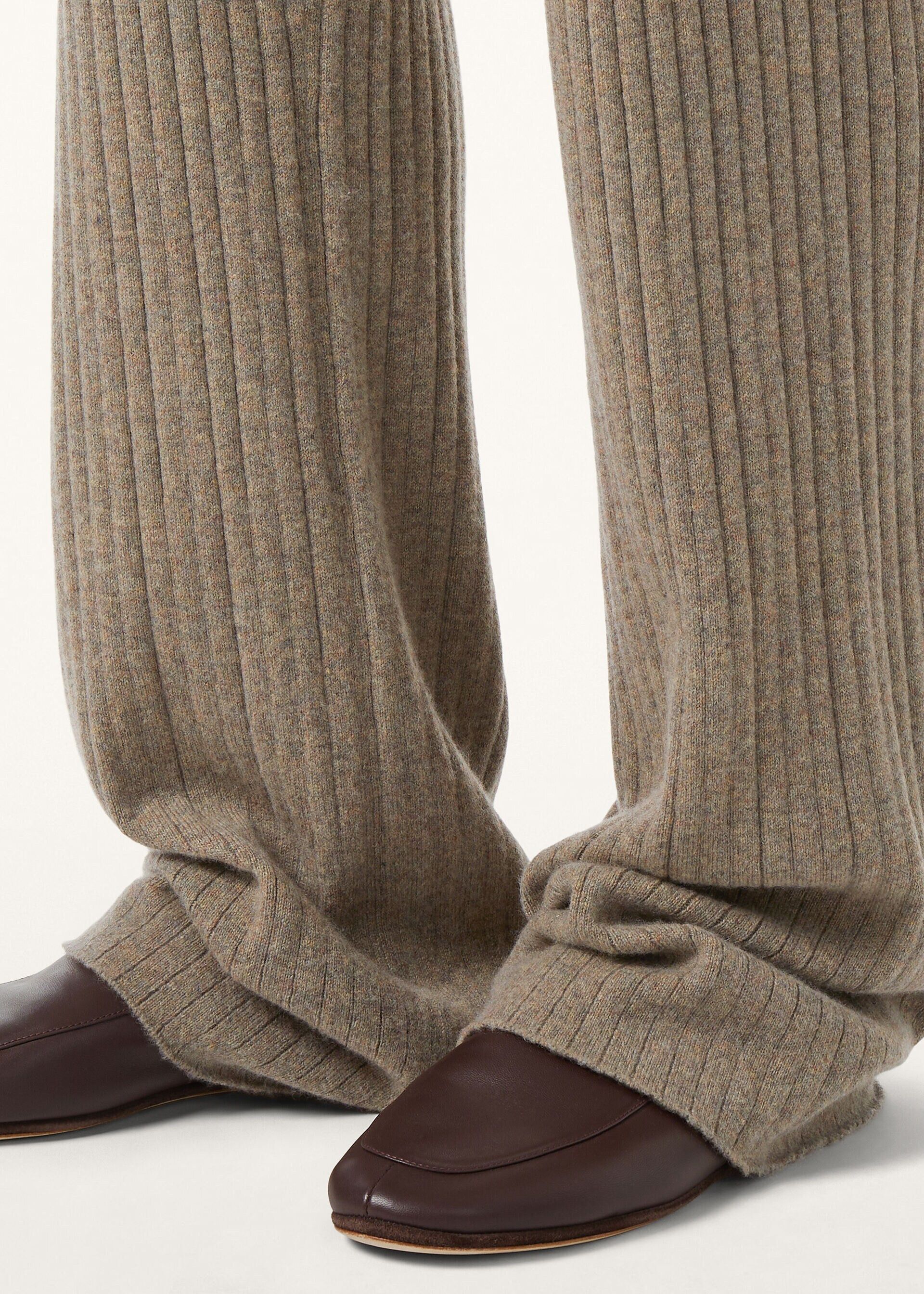 Loro Piana os11x0326 FAQ5242 Baby Coste Pant in Licorice Root Melange Size 28" / US 6 / IT 42 - 3 Thumbnail