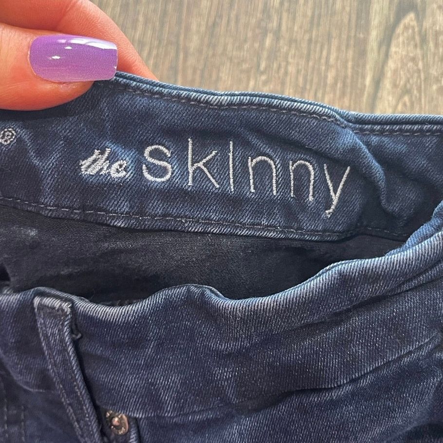 7 For All Mankind 7 For All Mankind The Skinny Jeans Mid Rise Denim Size 27 Size 27" / US 4 / IT 40 - 9 Thumbnail