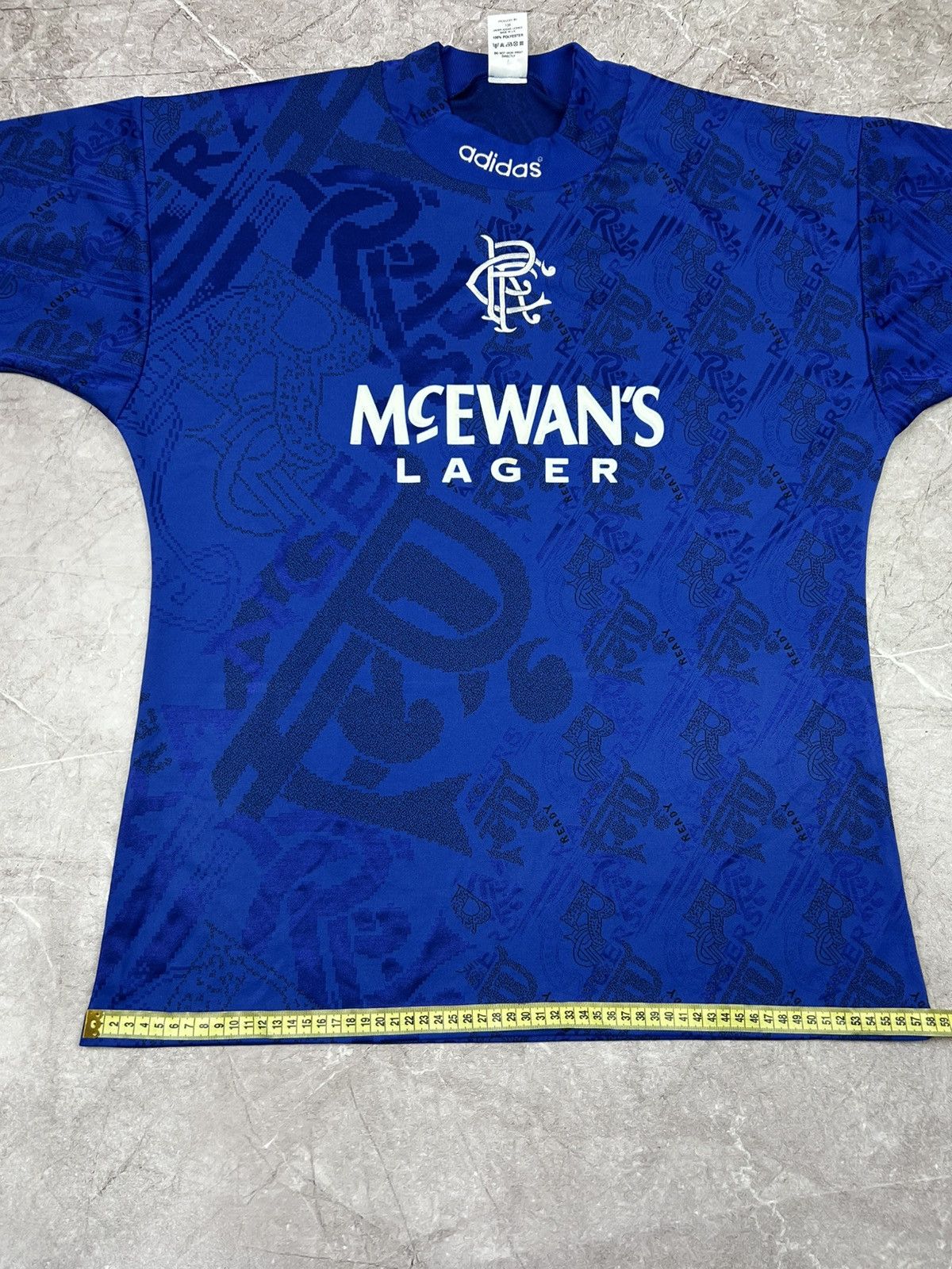 Adidas Vintage Adidas Rangers 1994-96 Home Jersey Size Xl Size US XL / EU 56 / 4 - 9 Thumbnail
