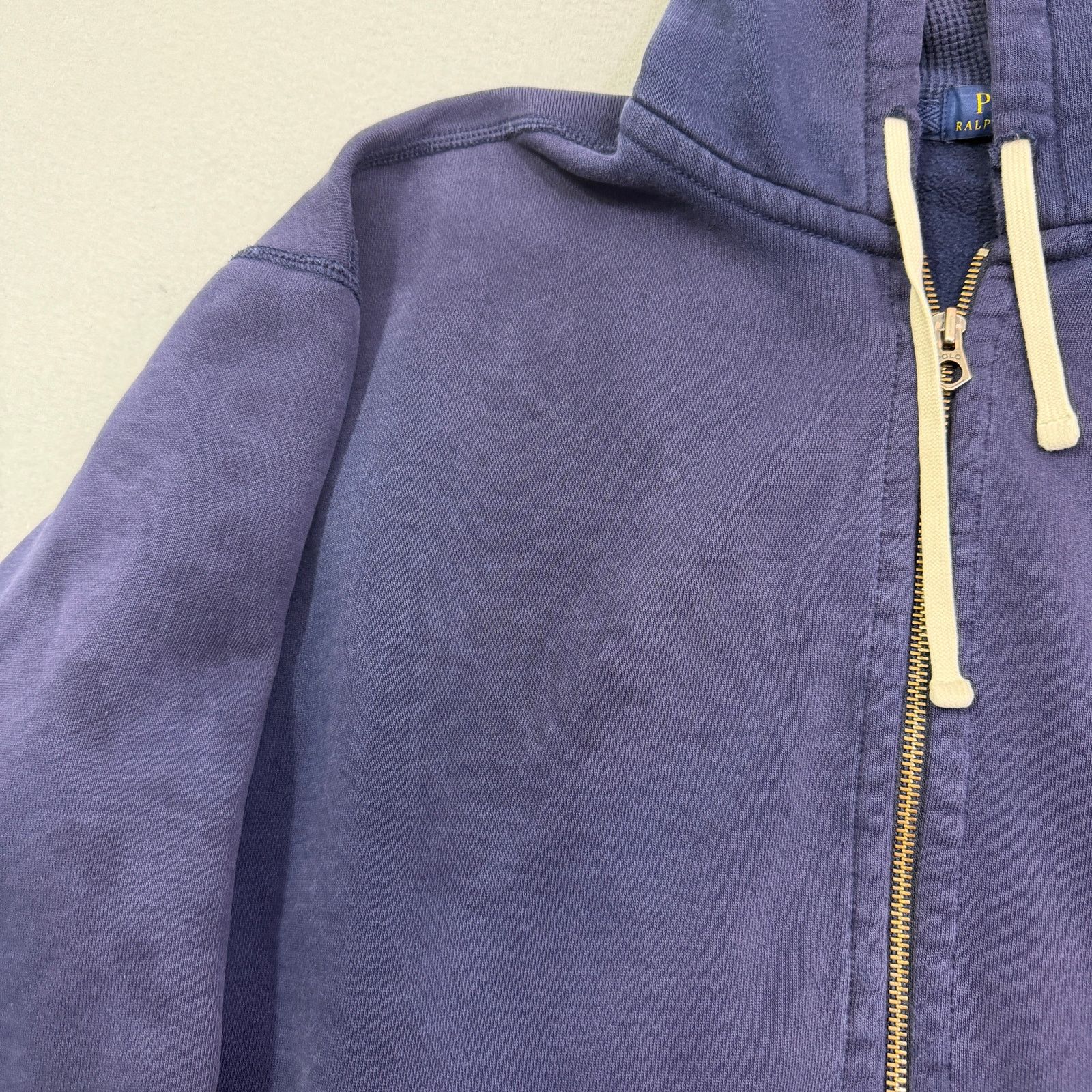 Polo Ralph Lauren Polo Ralph Lauren Full Zip Hoodie Men's 2XB Faded Distressed Size US XXL / EU 58 / 5 - 4 Thumbnail