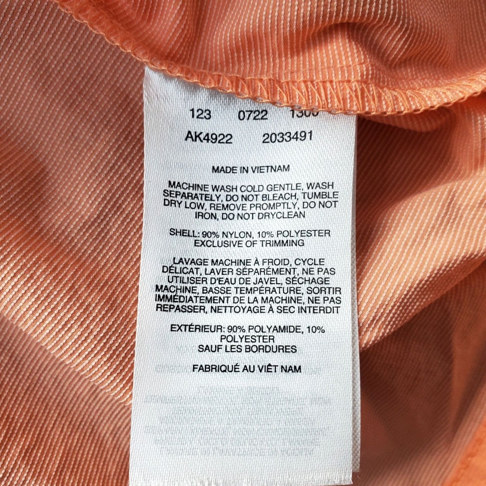 Vintage Columbia Womens M Orange Short Sleeve 1/2 Zip Boundless Trek Shirt Size M Size 32" / US 10 / IT 46 - 8 Thumbnail