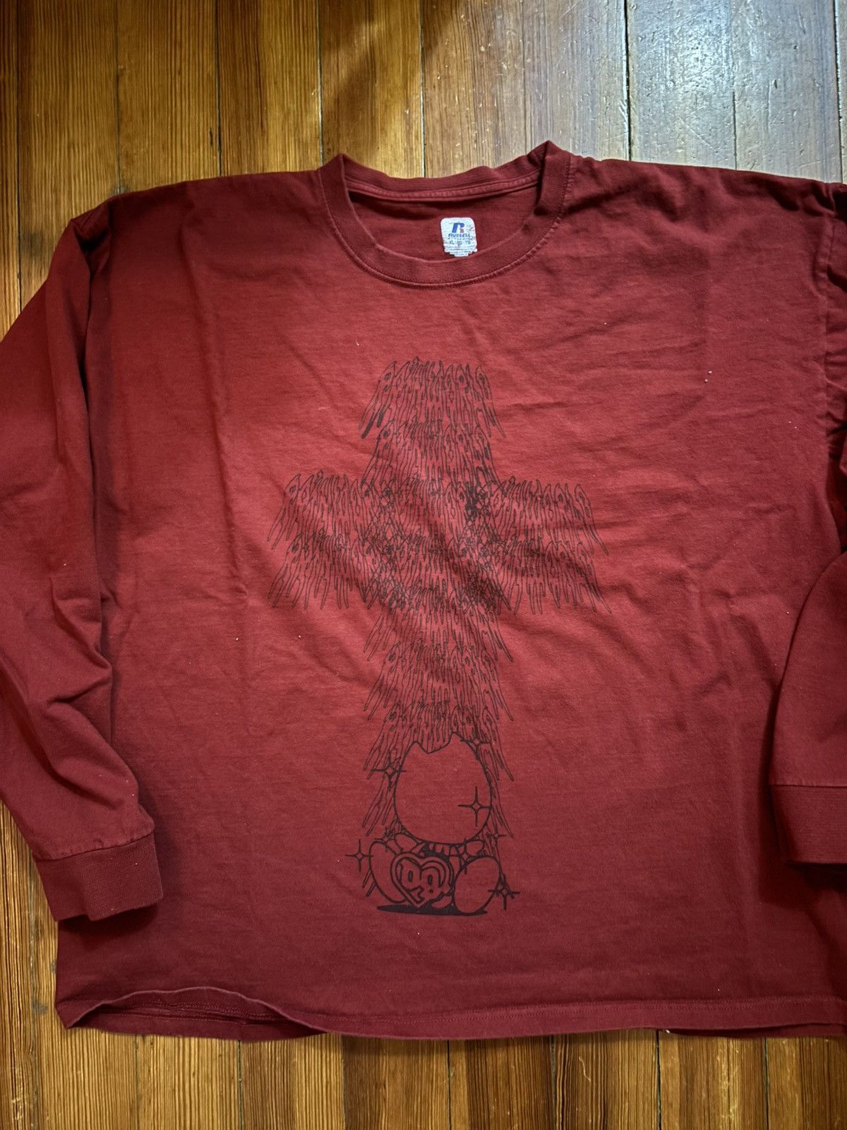 Band Tees Bladee Boot Rainworld Shirt Size US XL / EU 56 / 4 - 1 Thumbnail