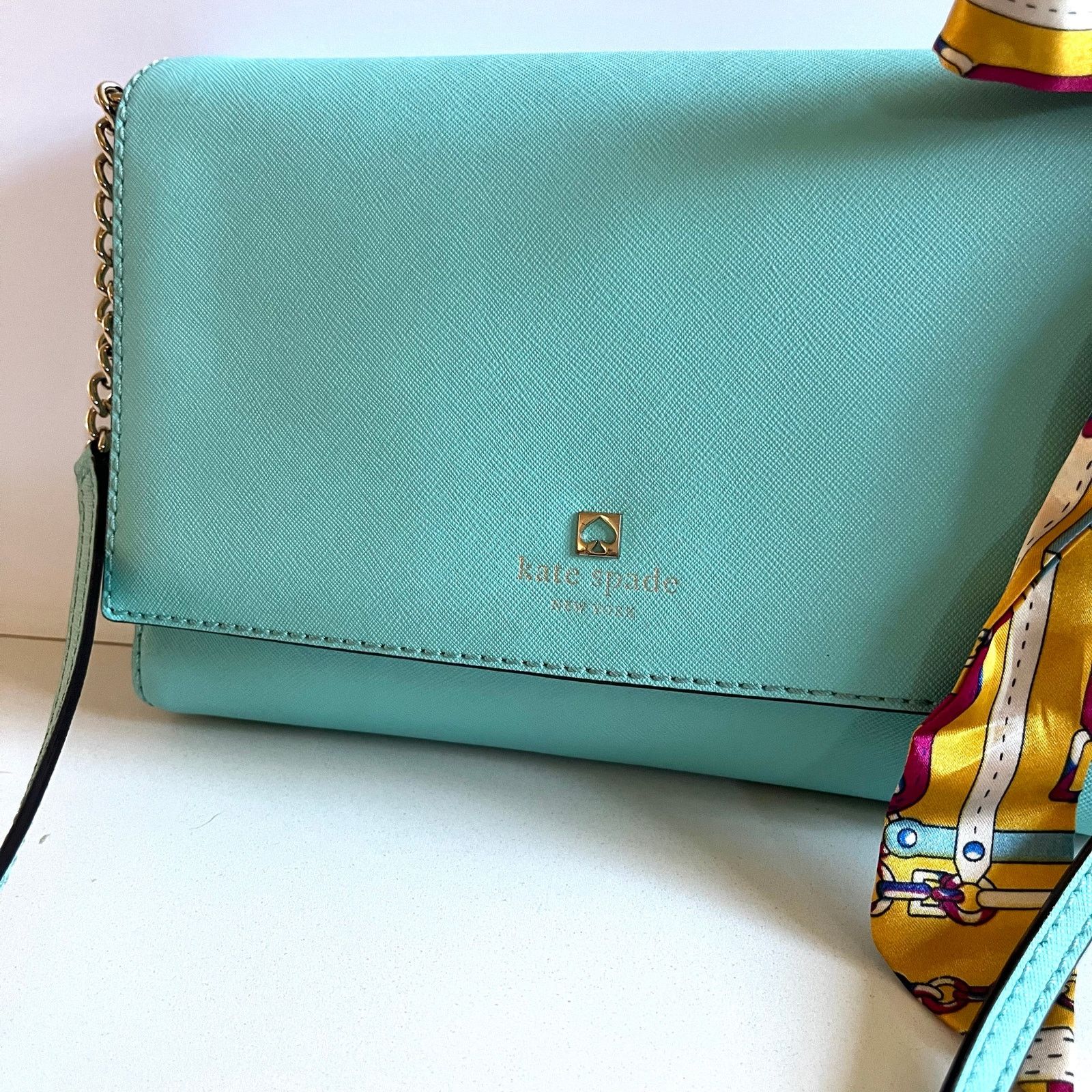 Kate Spade KATE SPADE Charlotte Street Alex Crossbody, Blue Aqua Size ONE SIZE - 4 Thumbnail