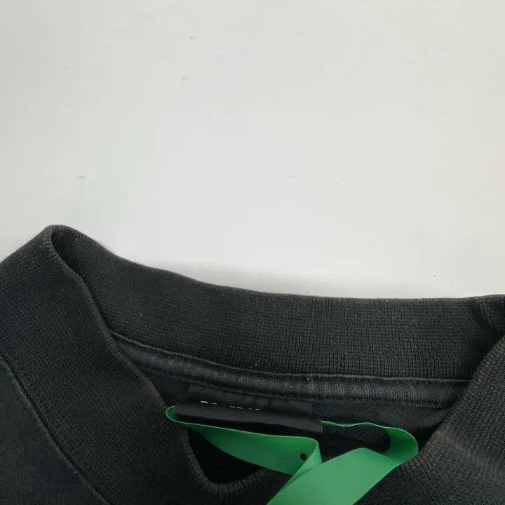 Balenciaga Balenciaga Black Logo Print Short Sleeve T-Shirt 0079-2507 Size US S / EU 44-46 / 1 - 5 Thumbnail