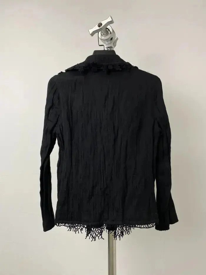 Issey Miyake Issey Miyake haat distressed design blazer Size M / US 6-8 / IT 42-44 - 3 Thumbnail