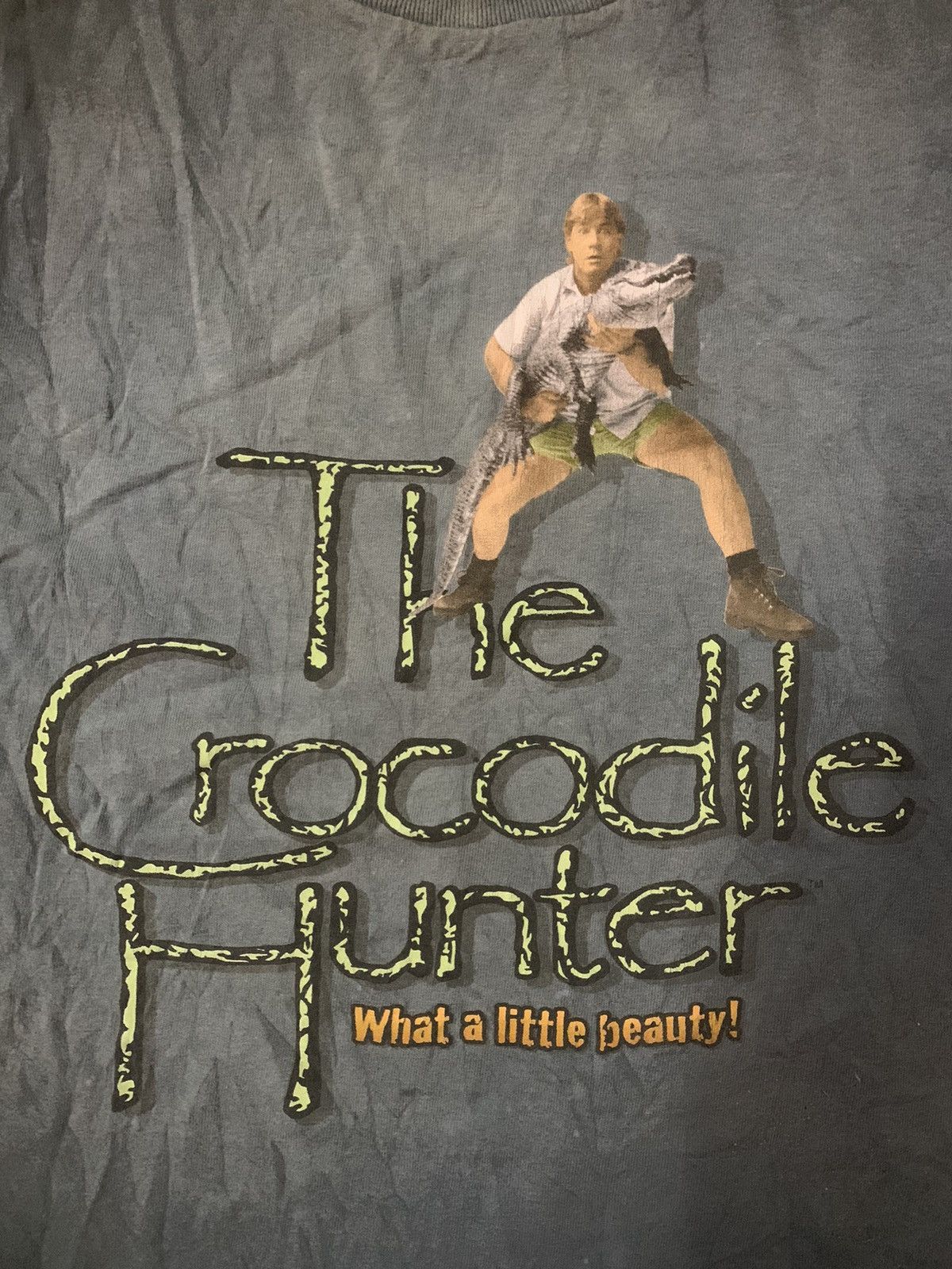 Giant × Vintage Vintage The Crocodile Hunter What A Little Beauty Tee Size US M / EU 48-50 / 2 - 3 Thumbnail