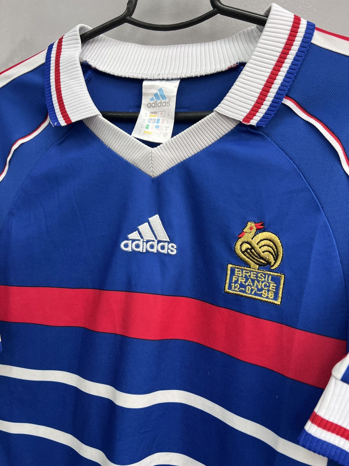 Vintage 1998 France jersey tee shirt vintage retro Size US S / EU 44-46 / 1 - 6 Thumbnail