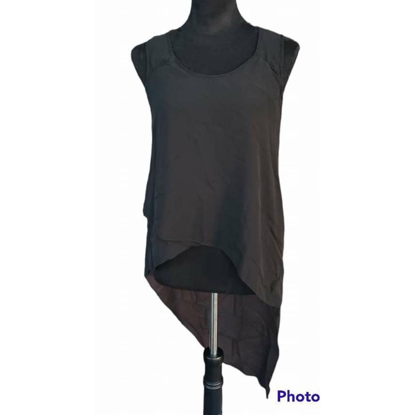 Bcbgmaxazria BCBGMAXAZRIA Asymmetrical Hi-Lo Flowy Sleeveless size XS Size XS / US 0-2 / IT 36-38 - 2 Thumbnail