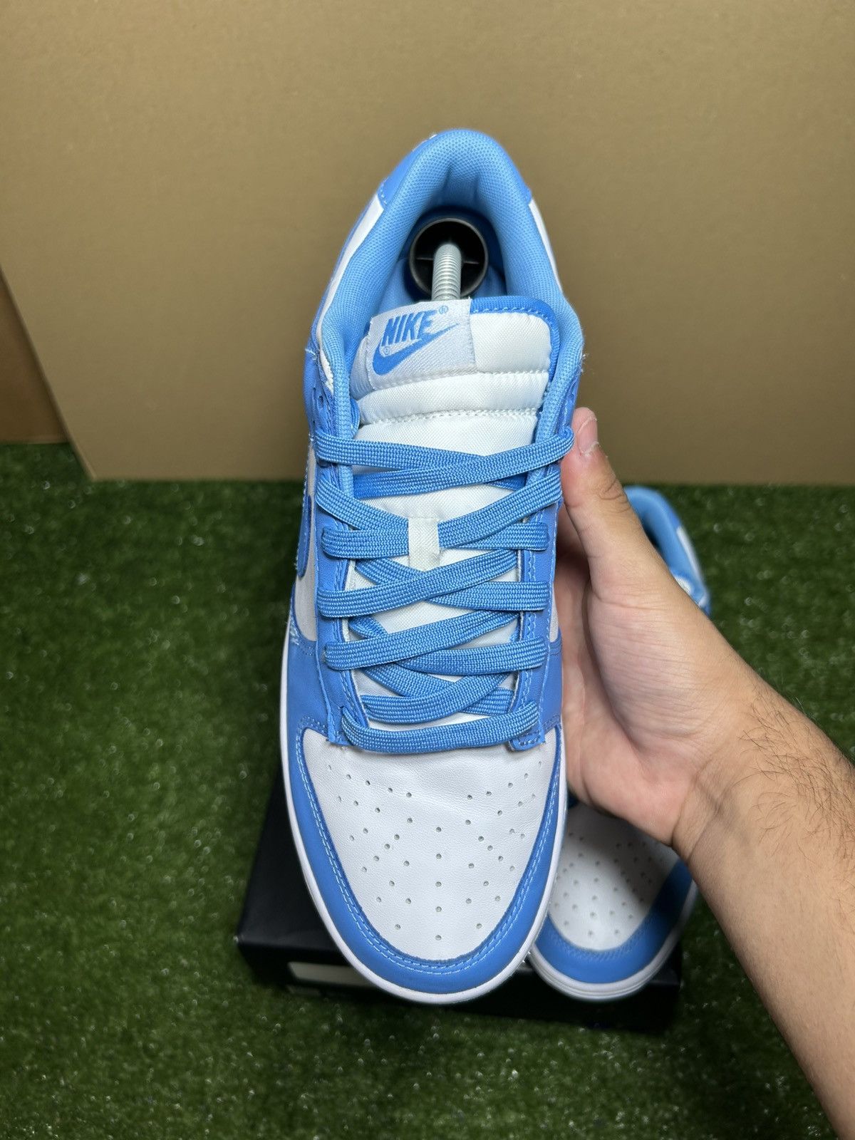 Nike Nike dunk low UNC 2021 Size US 10 / EU 43 - 5 Thumbnail