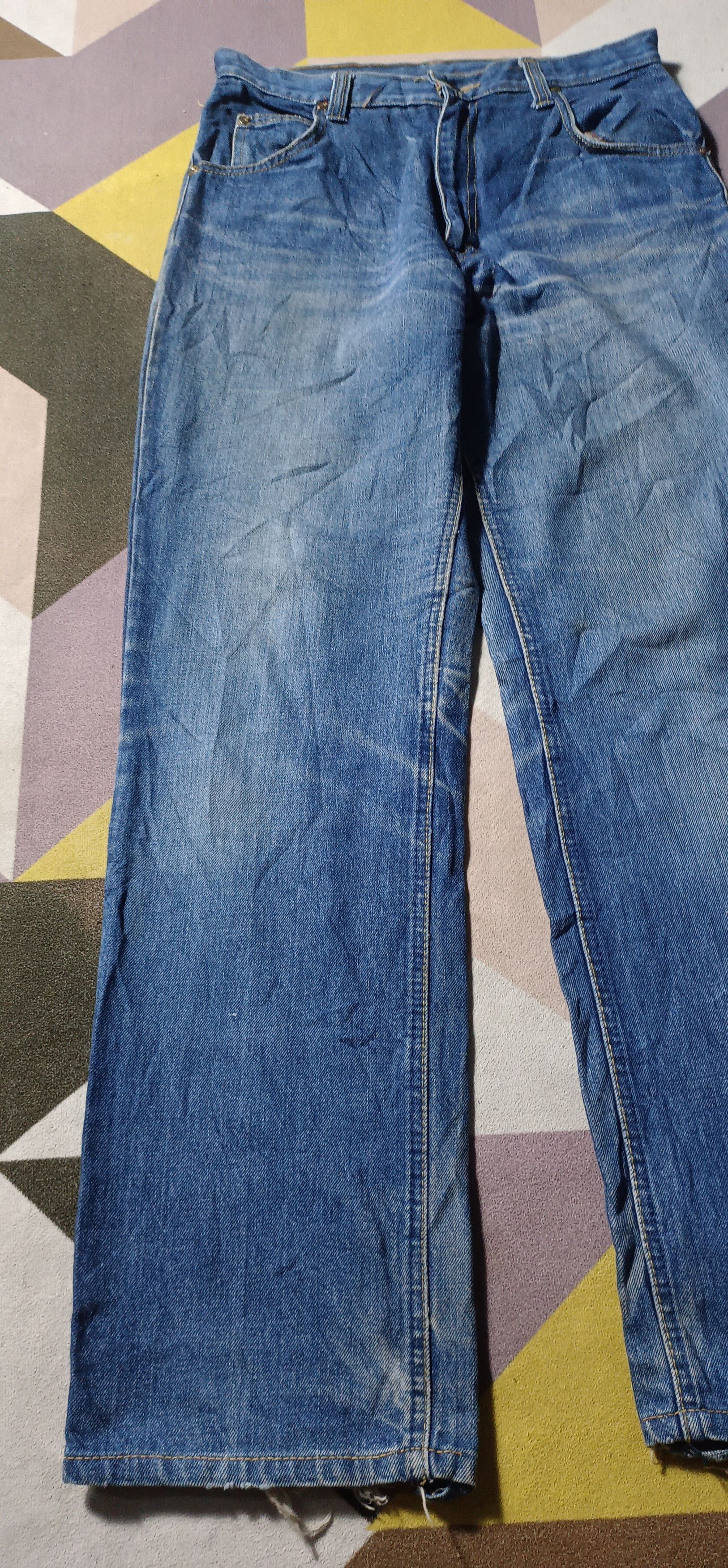 Lee Vintage Lee Riders ®MR Talon Zipper Denim Size US 29 - 4 Thumbnail