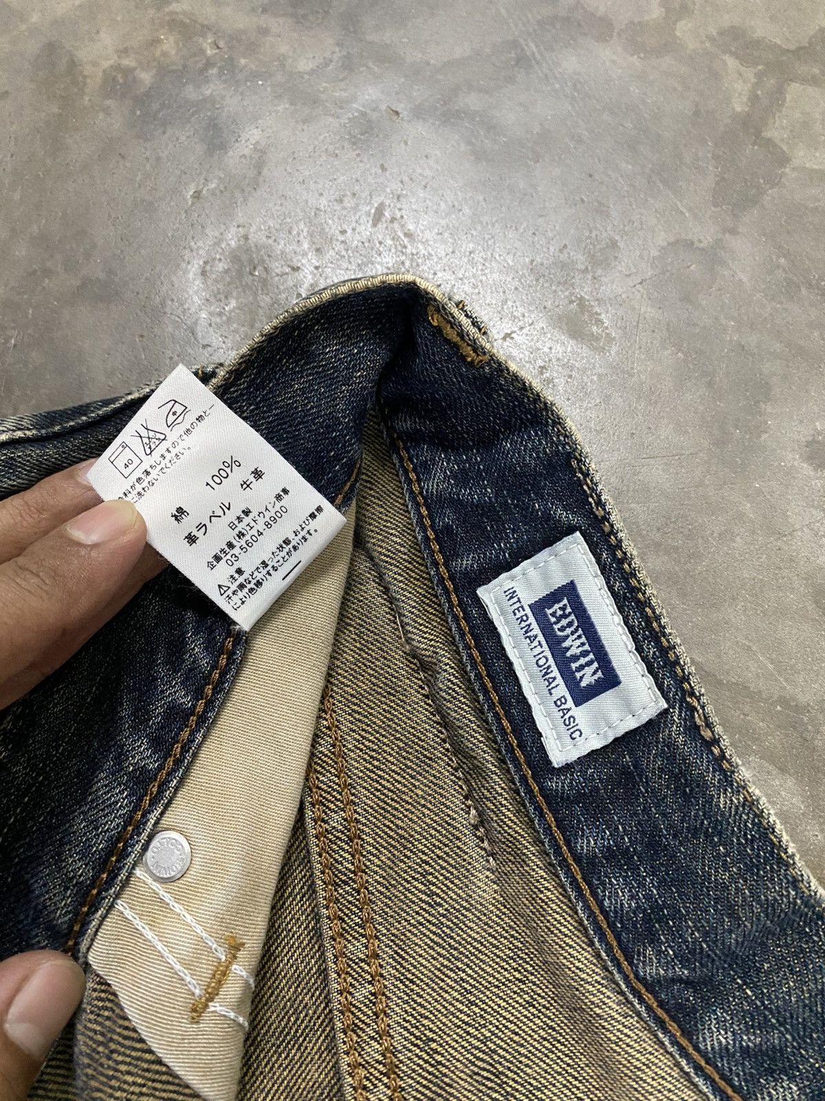 Edwin × Hysteric Glamour × Tornado Mart Made in Japan Vintage Edwin 405 Rusty Jeans @263 Size US 29 - 7 Thumbnail