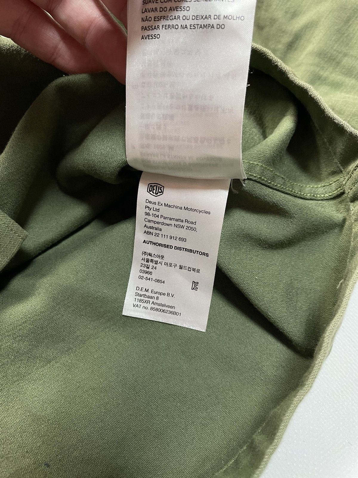 Deus Ex Machina Deus Ex Machina Troop Heavy Canvas Workwear Utility Size US M / EU 48-50 / 2 - 11 Thumbnail